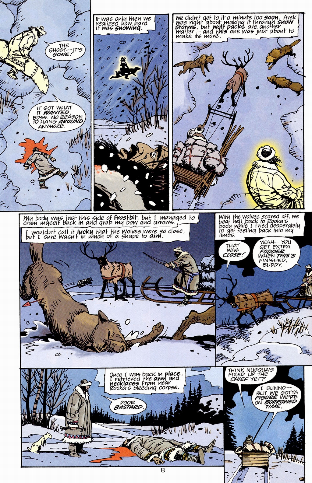 Read online Muktuk Wolfsbreath: Hard-Boiled Shaman comic -  Issue #3 - 9