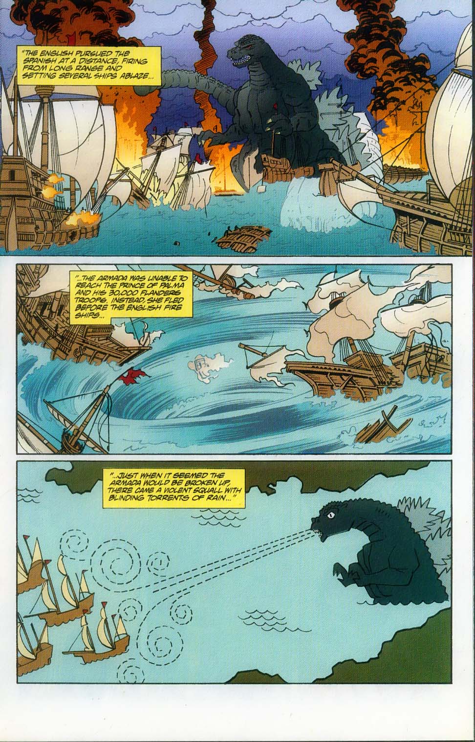 Read online Godzilla (1995) comic -  Issue #10 - 23