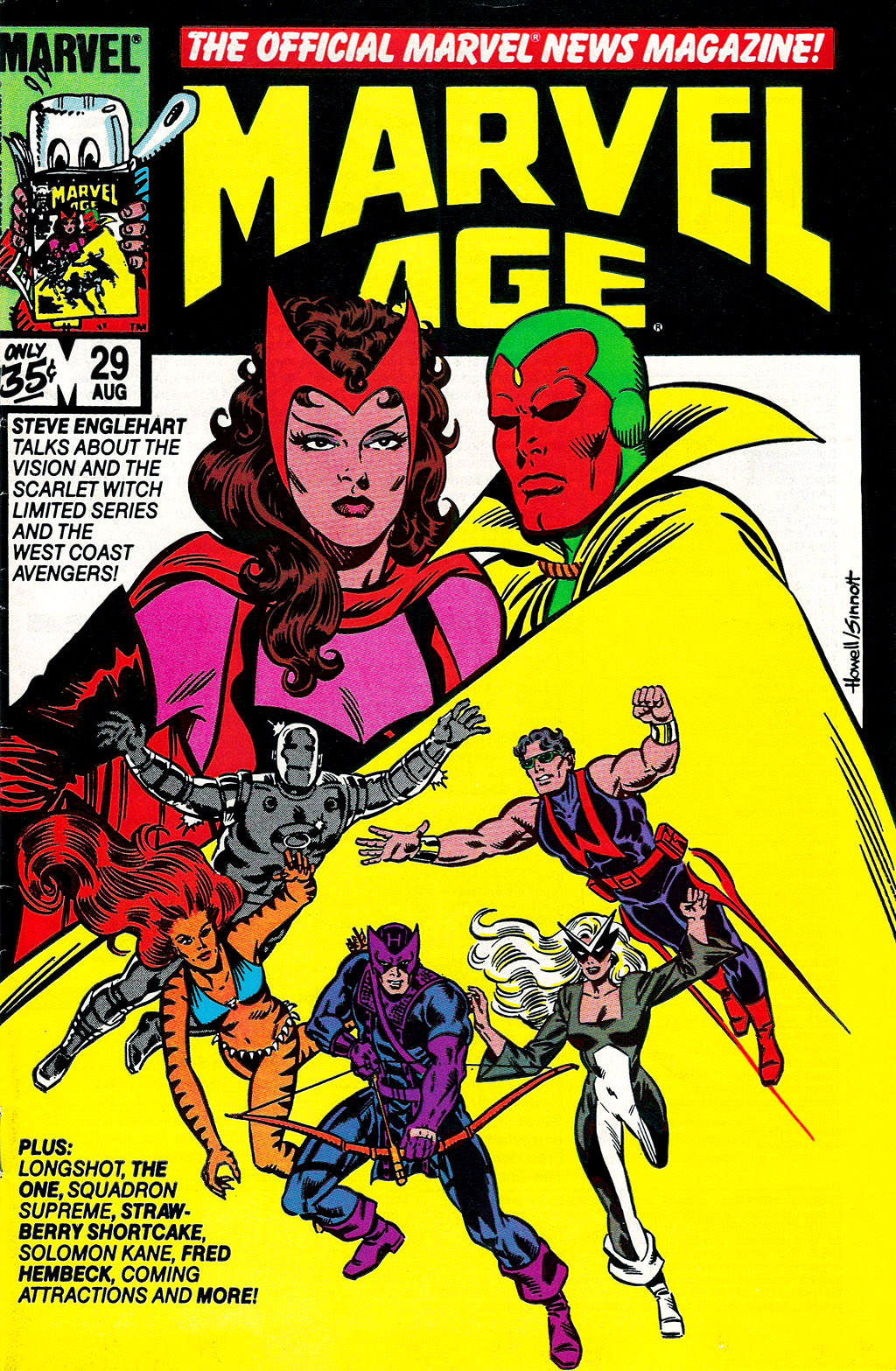 Read online Marvel Age comic -  Issue #29 - 1