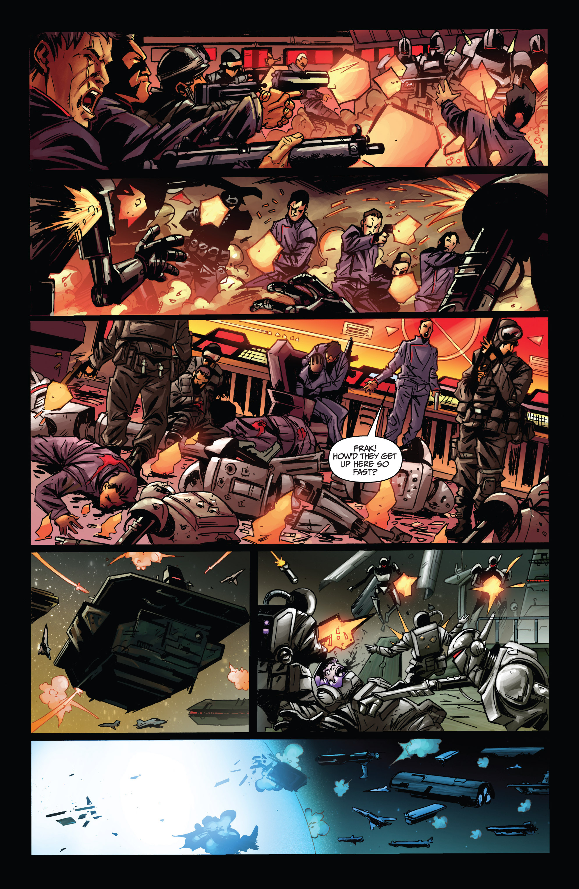 Read online Battlestar Galactica: Cylon War comic -  Issue #3 - 19