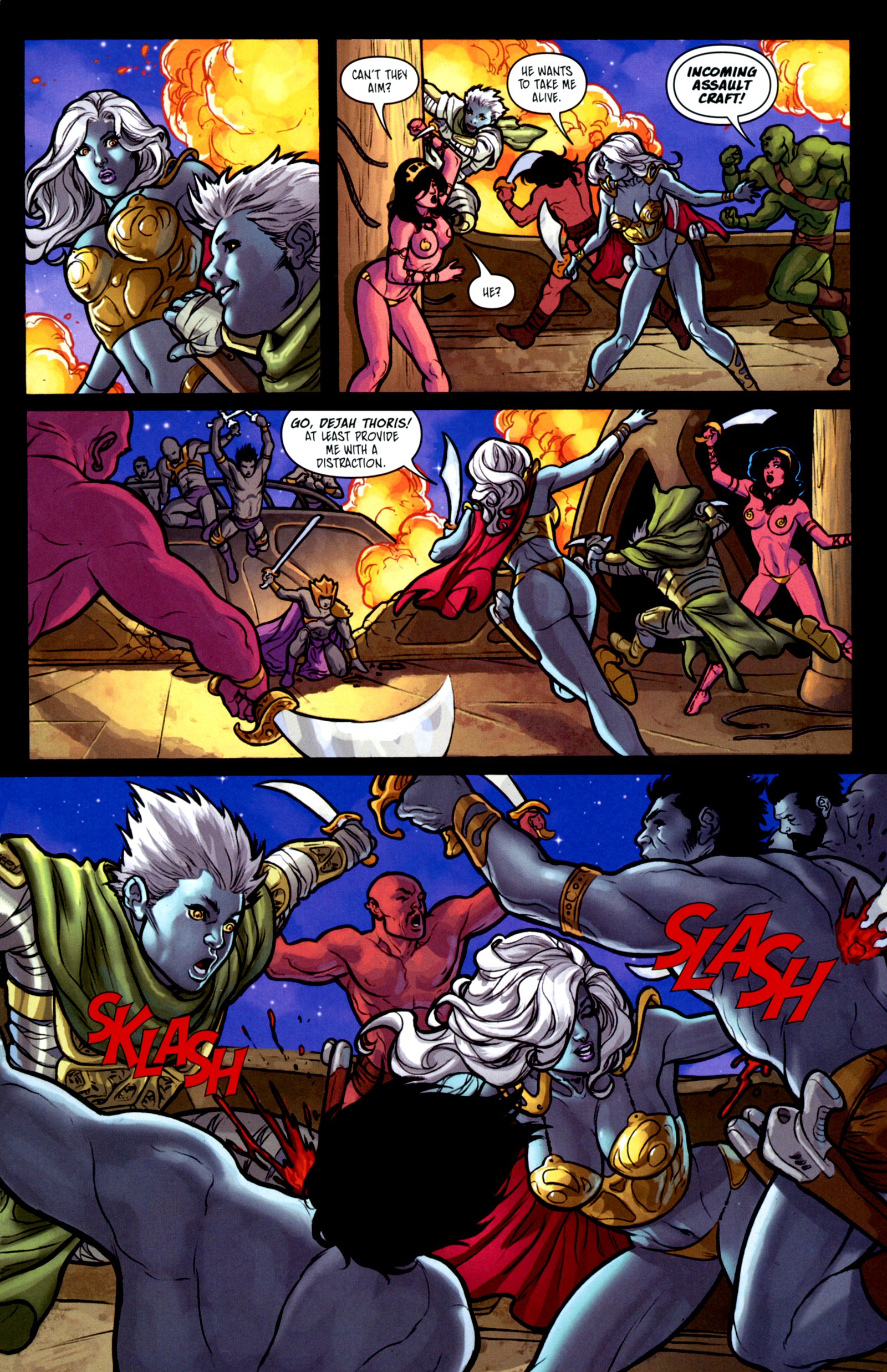 Read online Warlord Of Mars: Dejah Thoris comic -  Issue # _TPB 1 - Pirate Queen of Mars - 35