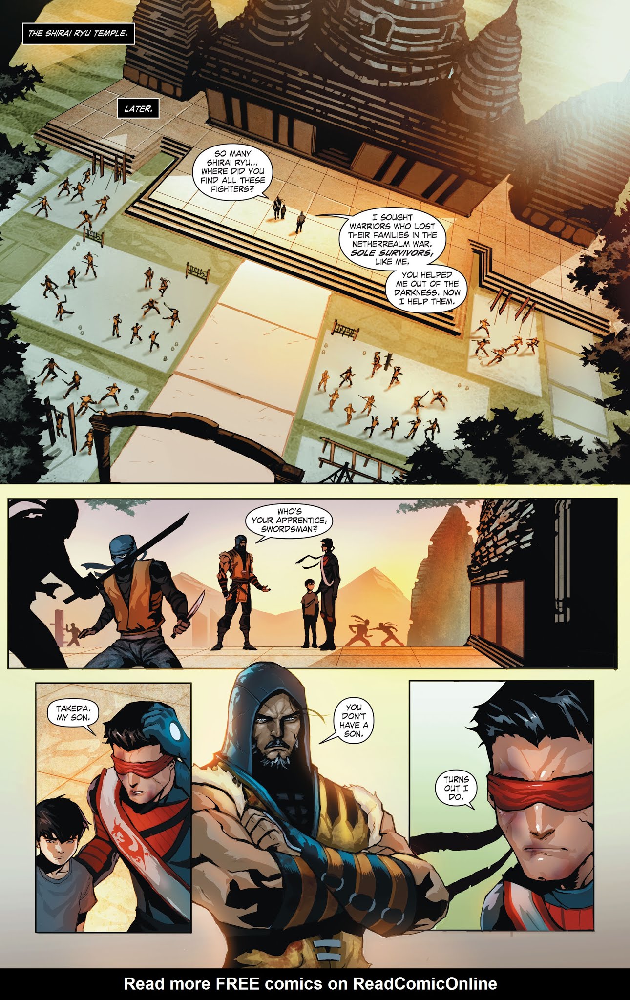 Read online Mortal Kombat X [I] comic -  Issue # _TPB 1 - 10