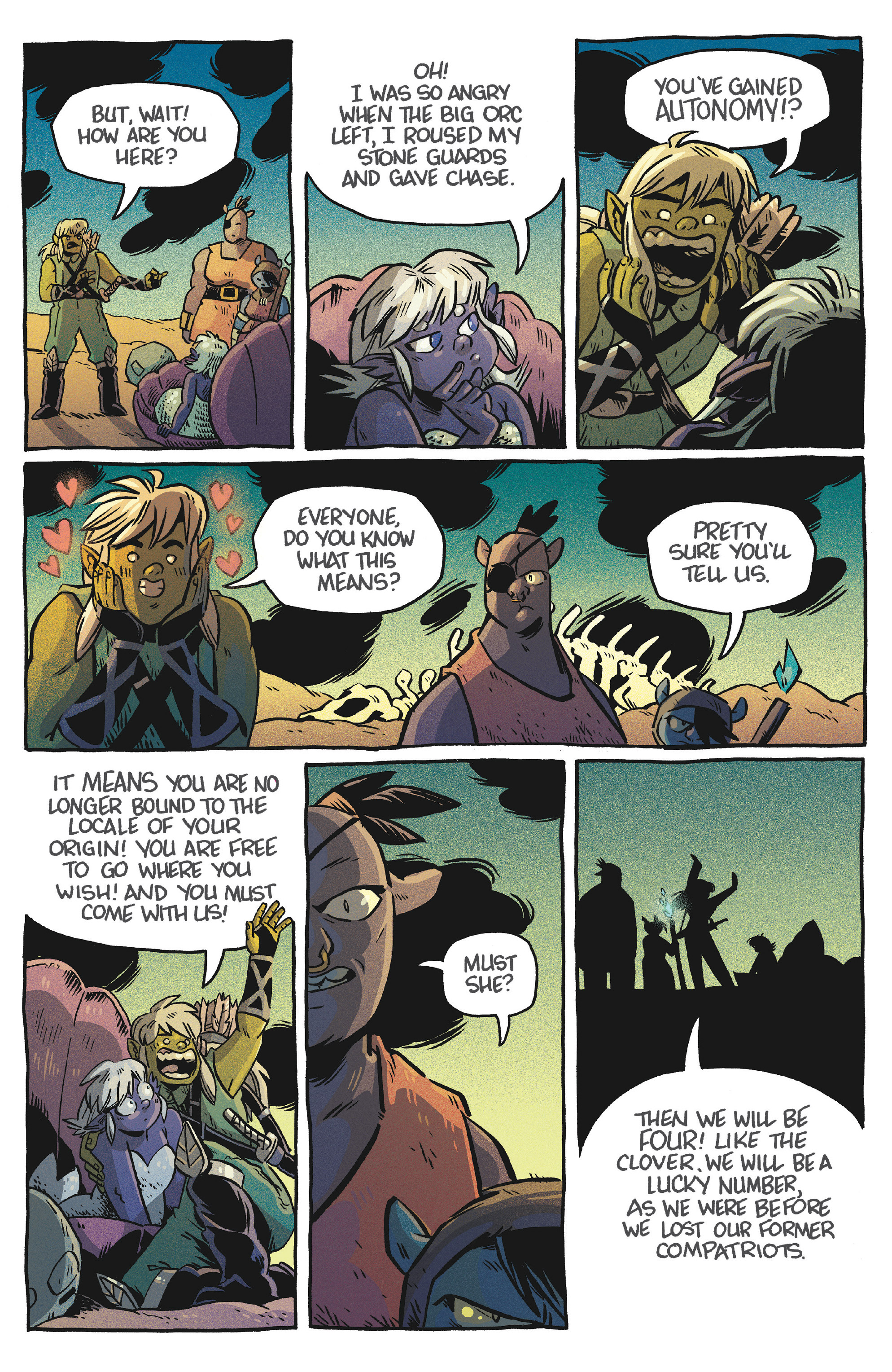 Read online ORCS! comic -  Issue #4 - 25