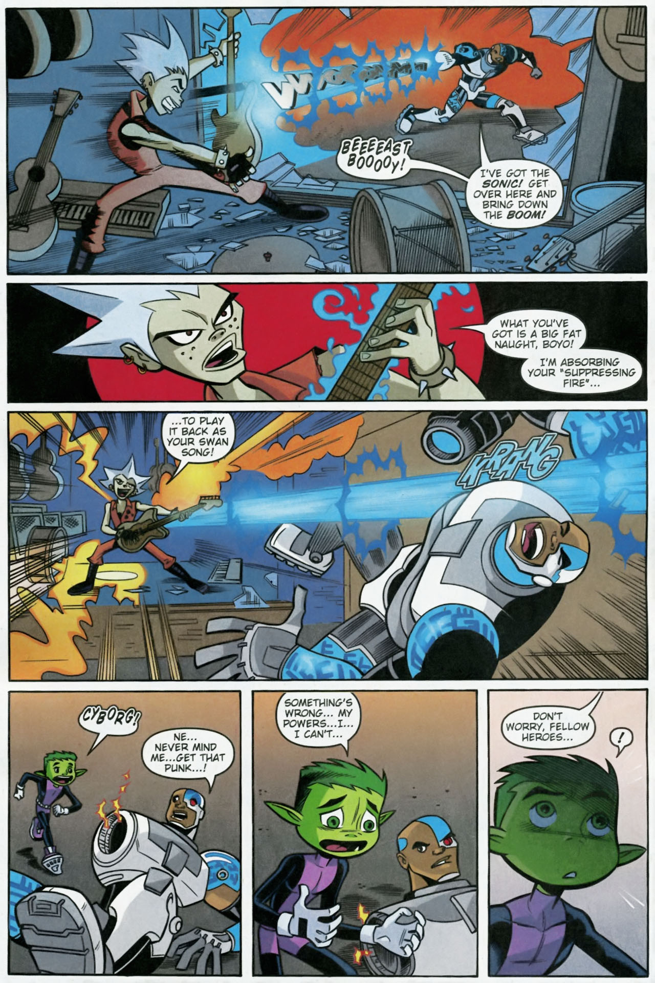 Read online Teen Titans Go! (2003) comic -  Issue #52 - 6