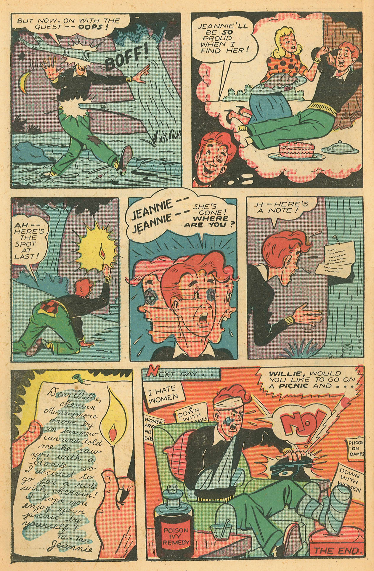 Read online Willie Comics (1946) comic -  Issue #6 - 22