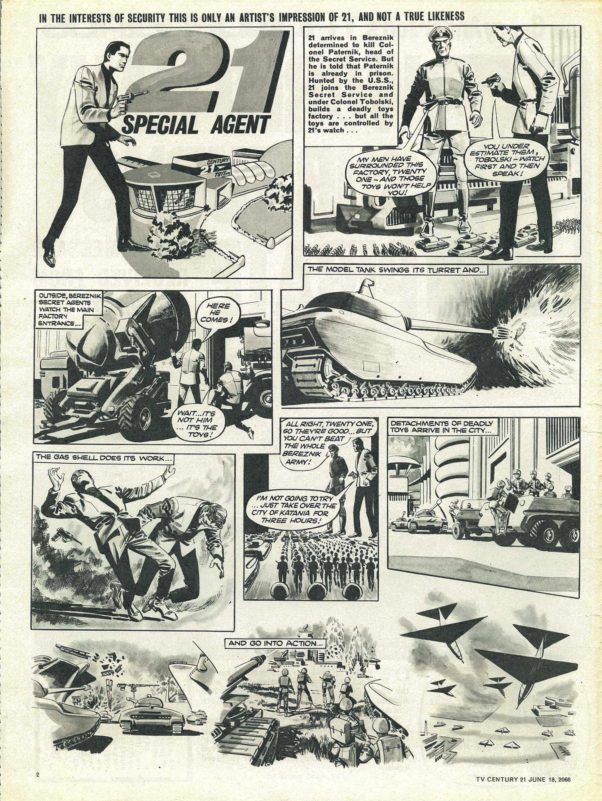 Read online TV Century 21 (TV 21) comic -  Issue #74 - 2