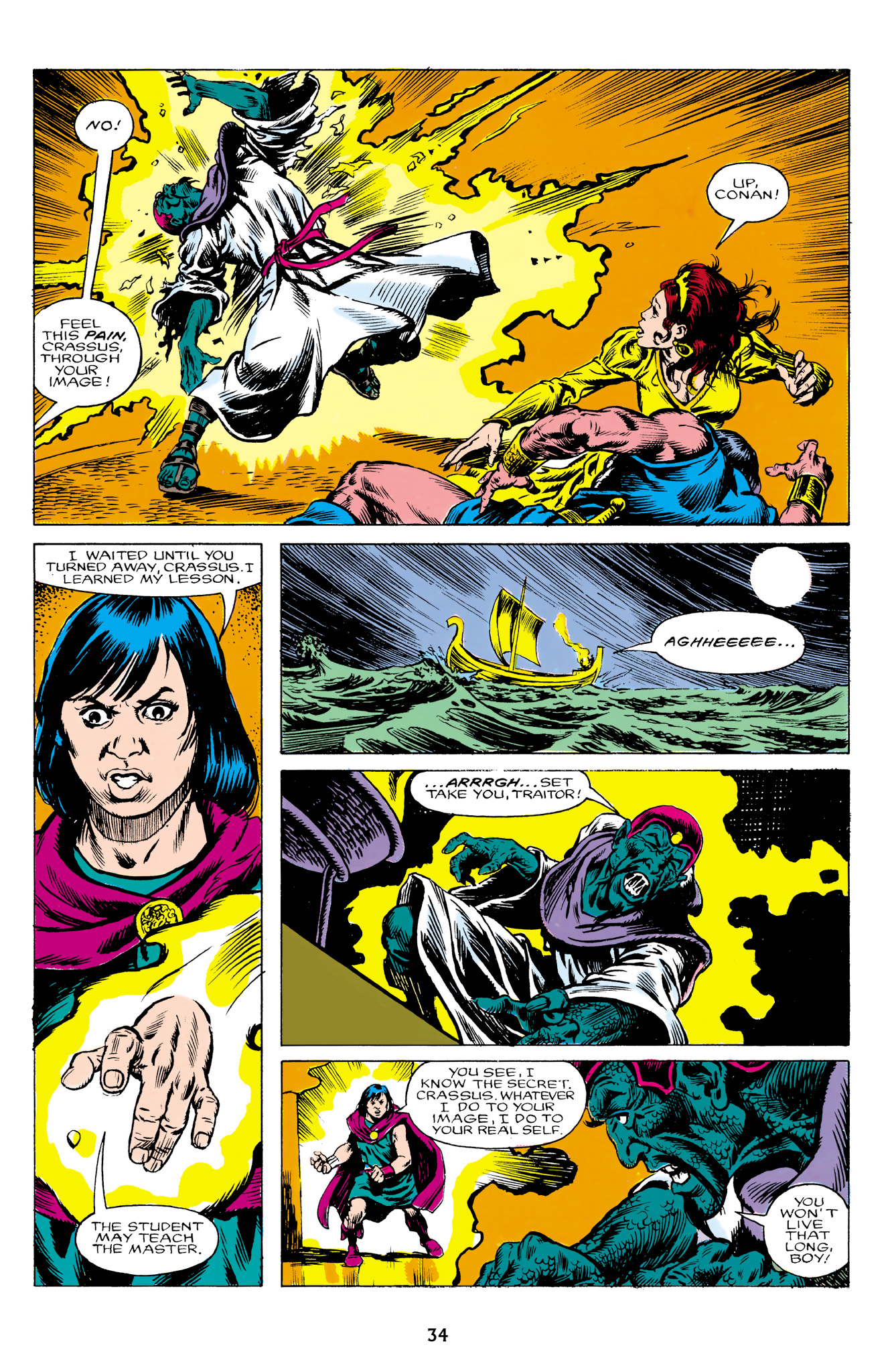Read online The Chronicles of King Conan comic -  Issue # TPB 9 (Part 1) - 35