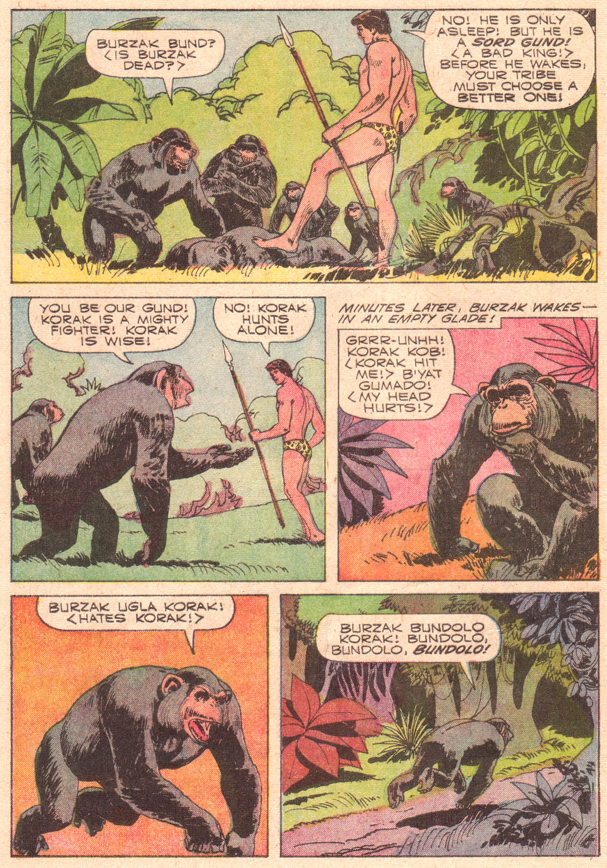Read online Korak, Son of Tarzan (1964) comic -  Issue #36 - 4