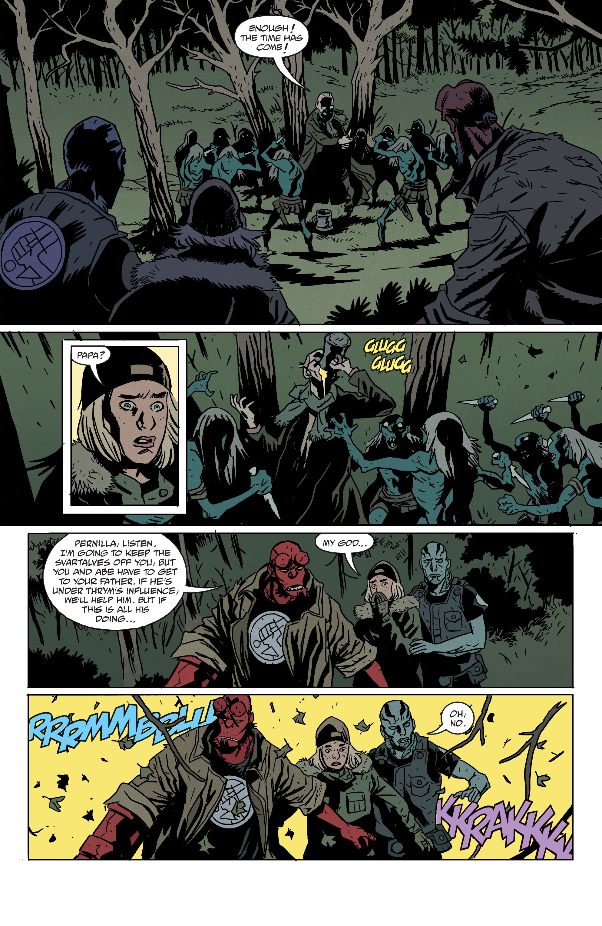 Read online Hellboy: The Bones of Giants comic -  Issue #2 - 21