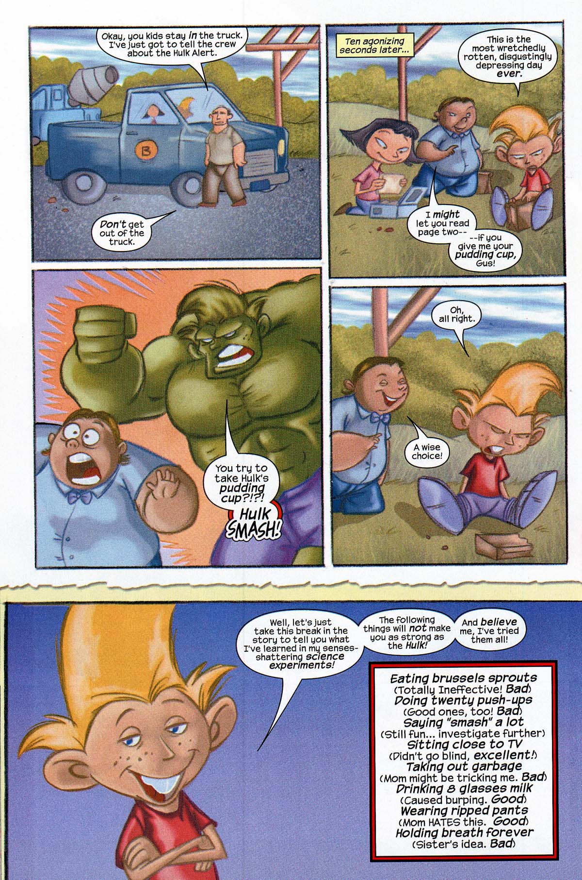 Read online Marvelous Adventures of Gus Beezer comic -  Issue # Hulk - 16