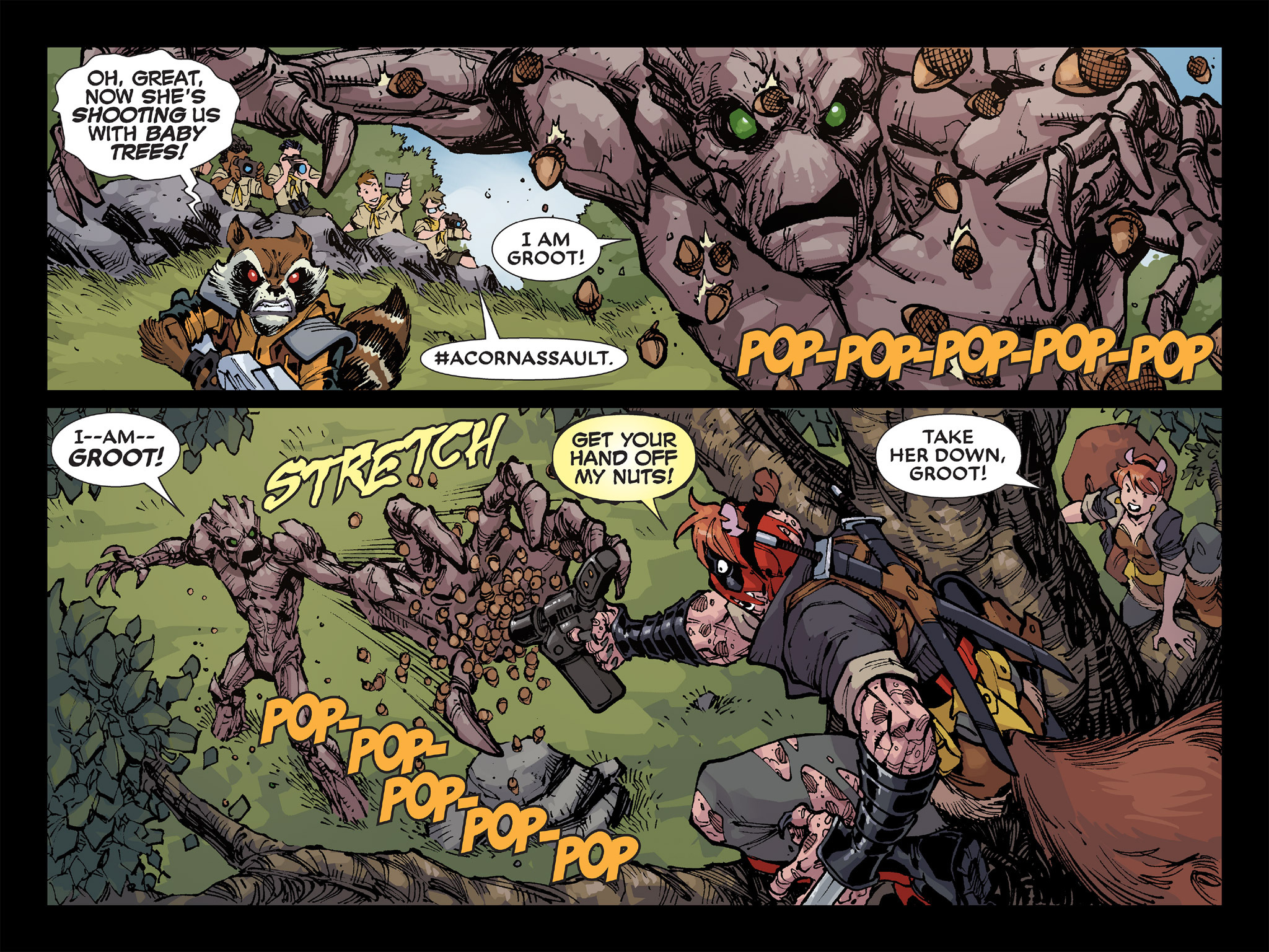 Read online Deadpool: Too Soon? Infinite Comic comic -  Issue #3 - 17