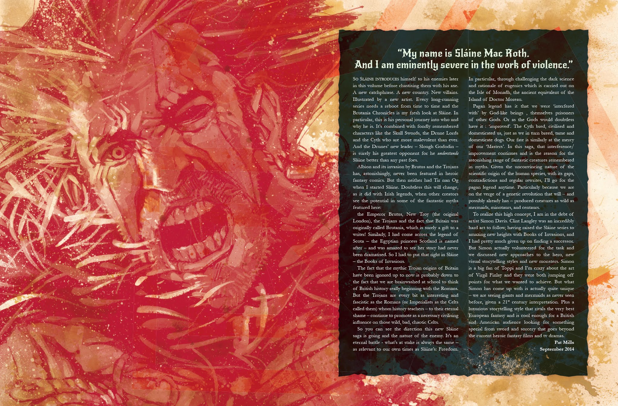 Read online Sláine comic -  Issue # TPB 15 - 4