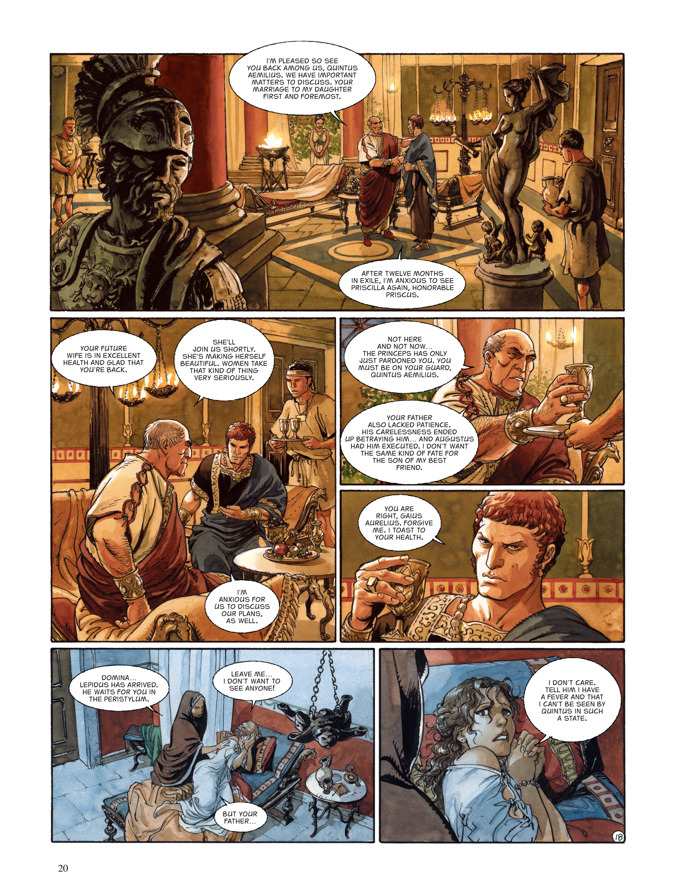 Read online The Eagles of Rome comic -  Issue # TPB 2 - 21