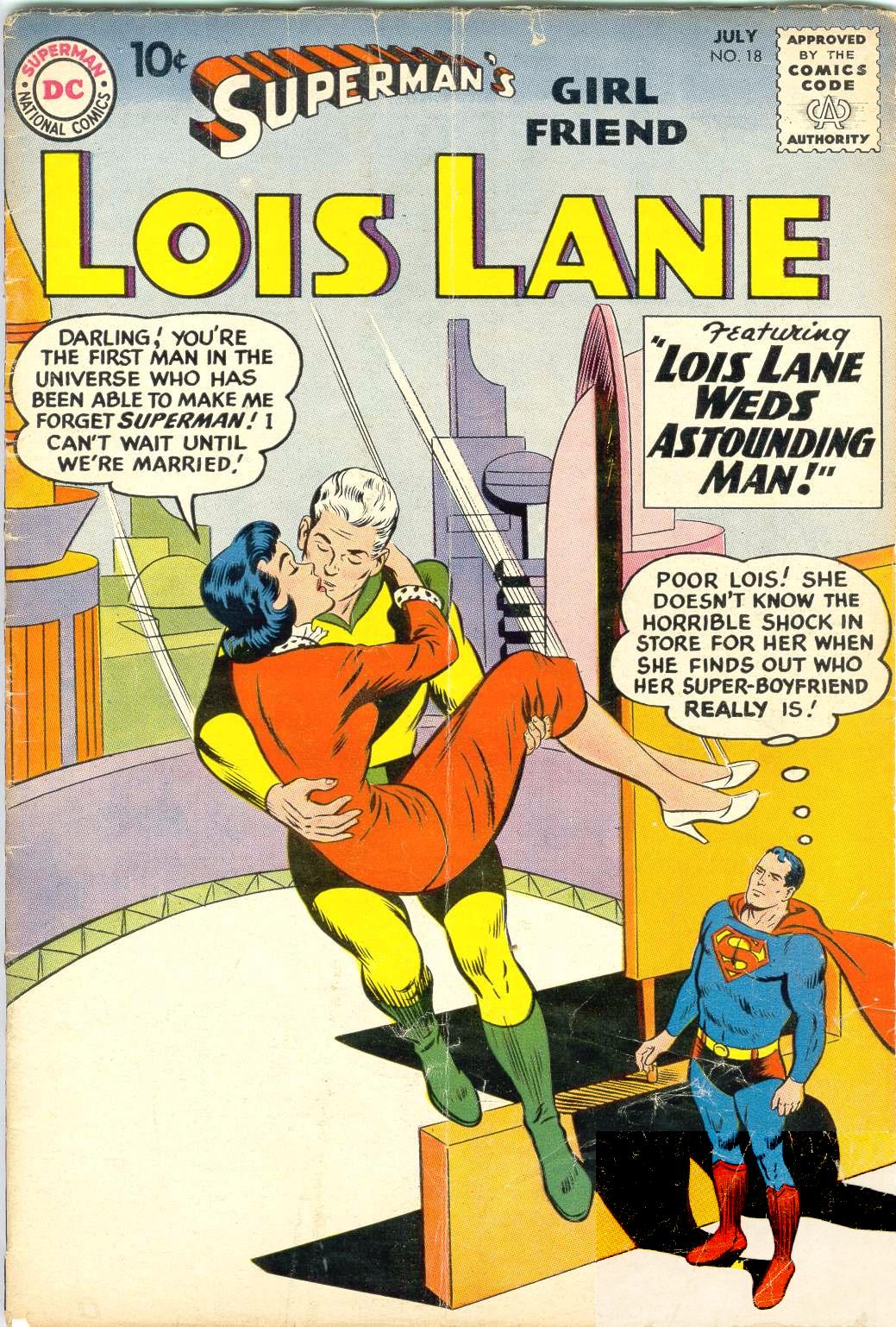 Read online Superman's Girl Friend, Lois Lane comic -  Issue #18 - 1