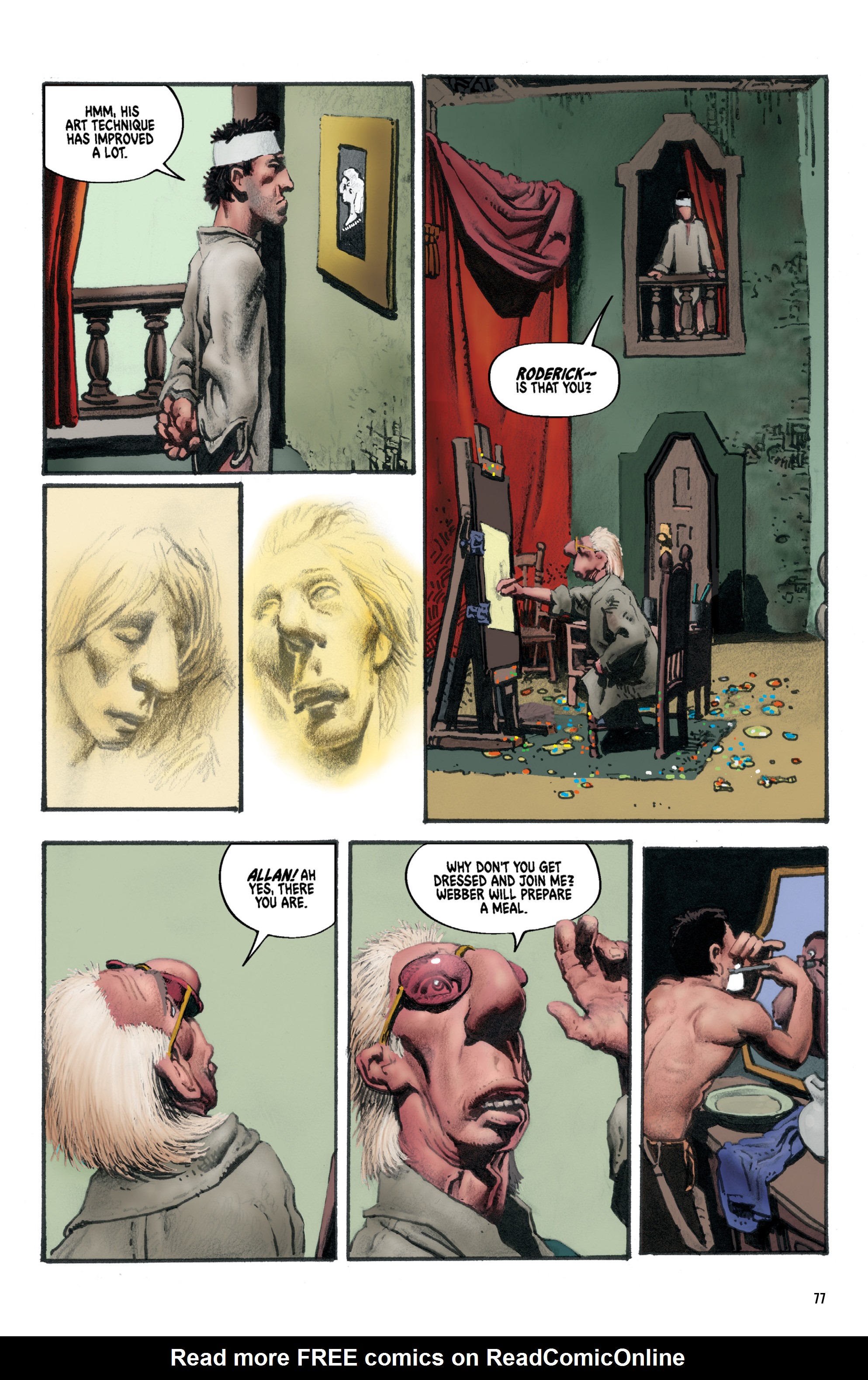 Read online Edgar Allen Poe's Spirits of the Dead comic -  Issue # TPB (Part 1) - 78