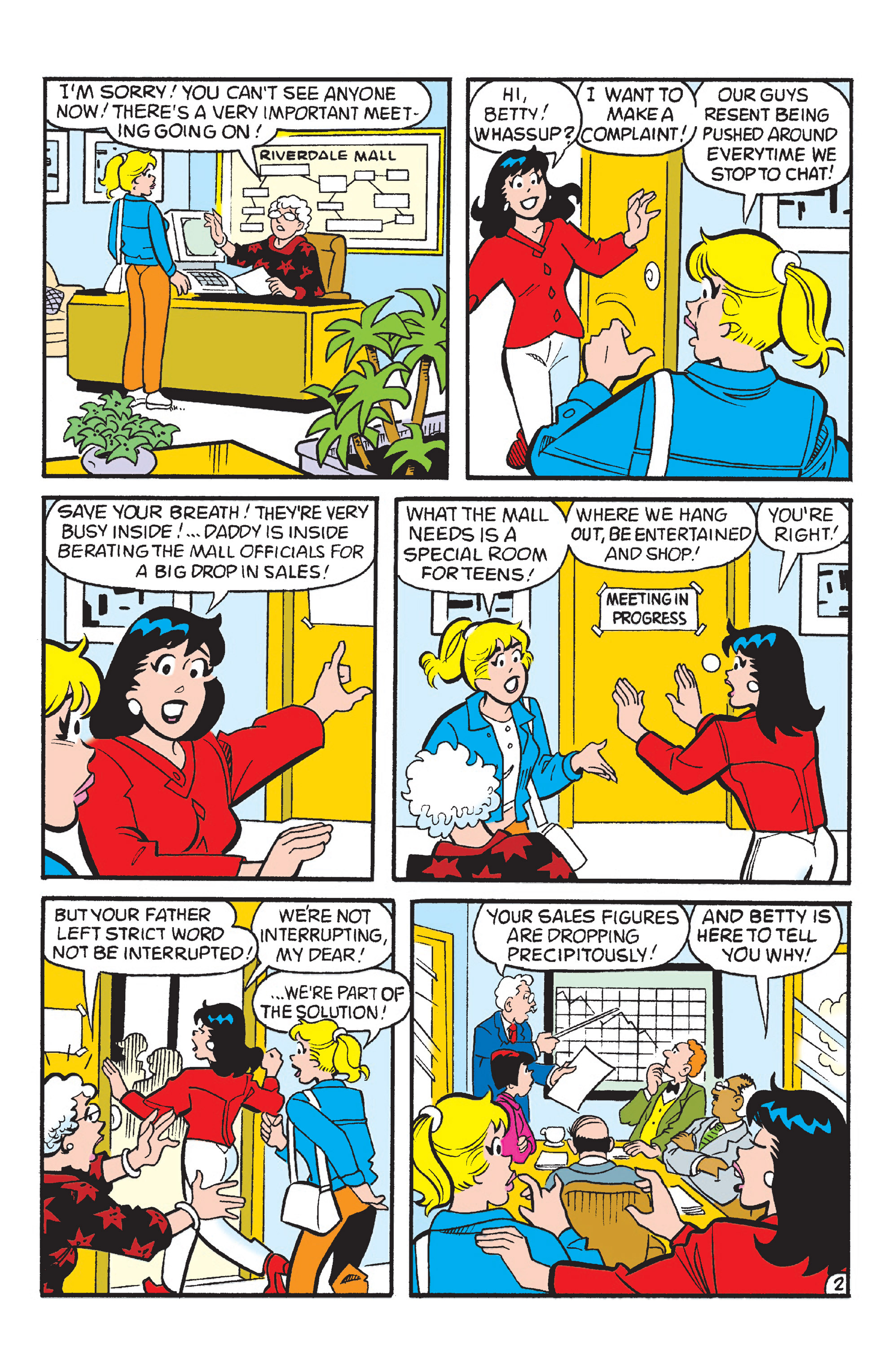 Read online Betty and Veronica: Mall Princesses comic -  Issue # TPB - 25