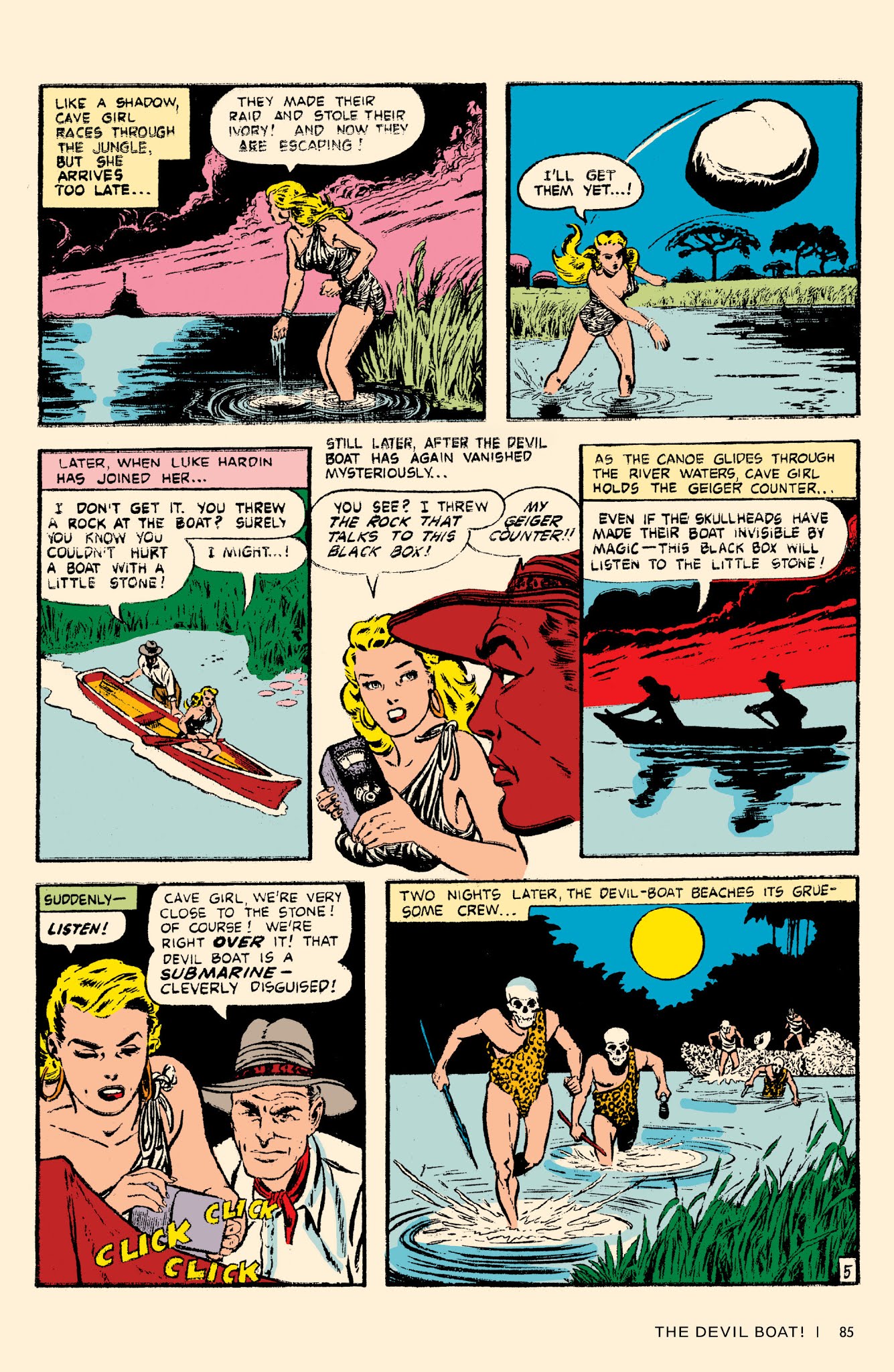 Read online Bob Powell's Complete Cave Girl comic -  Issue # TPB (Part 1) - 86