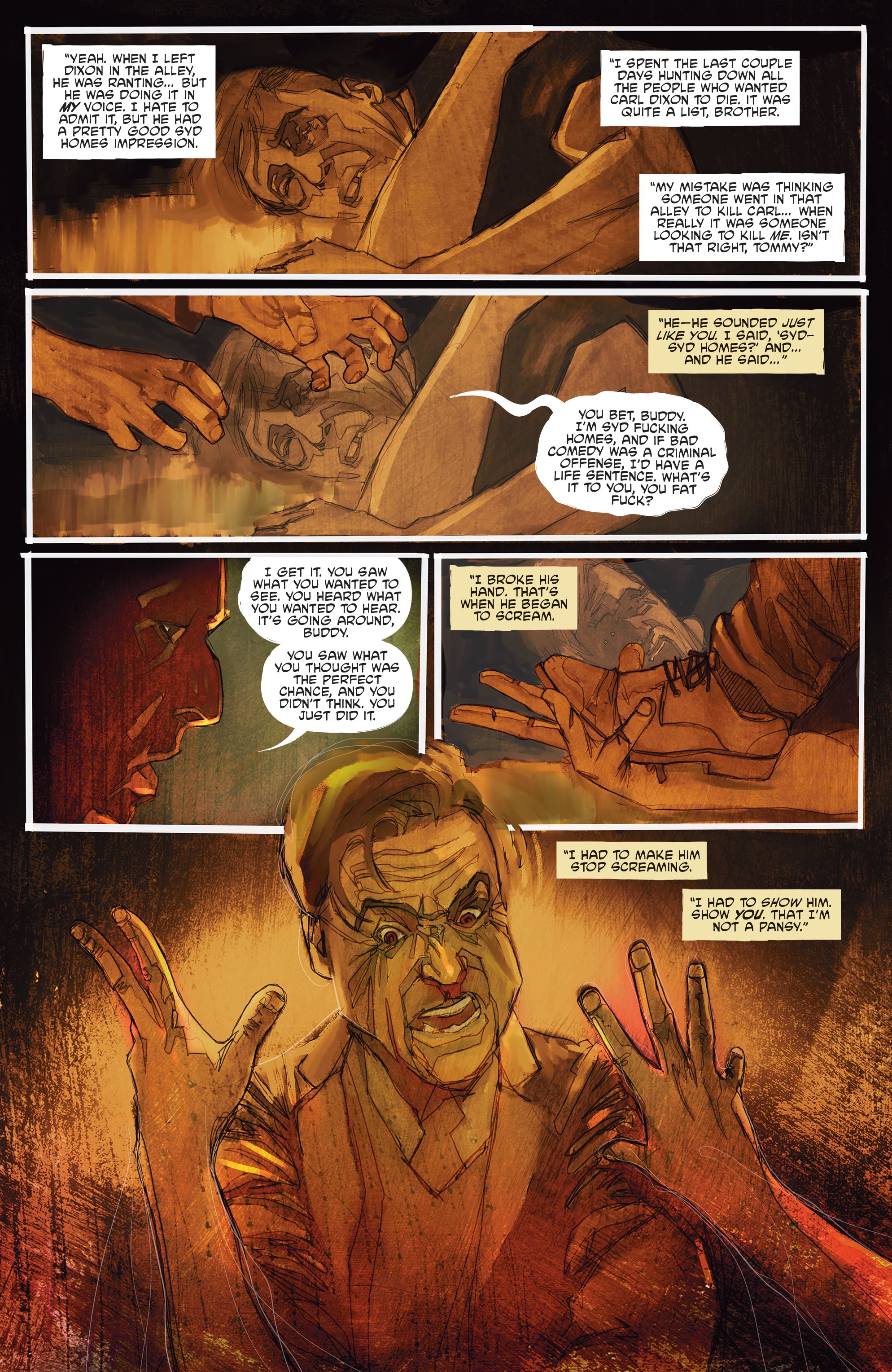 Read online Dying is Easy comic -  Issue #5 - 7