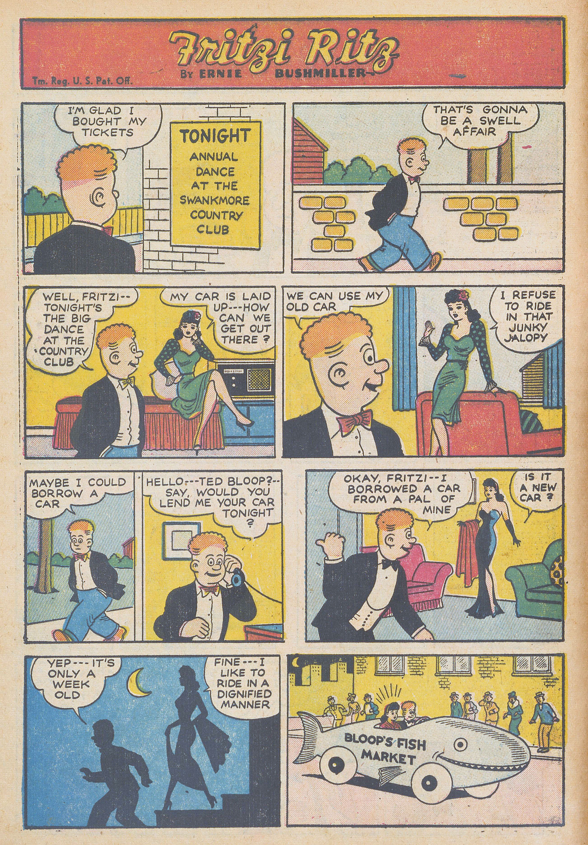 Read online Fritzi Ritz (1953) comic -  Issue #48 - 4