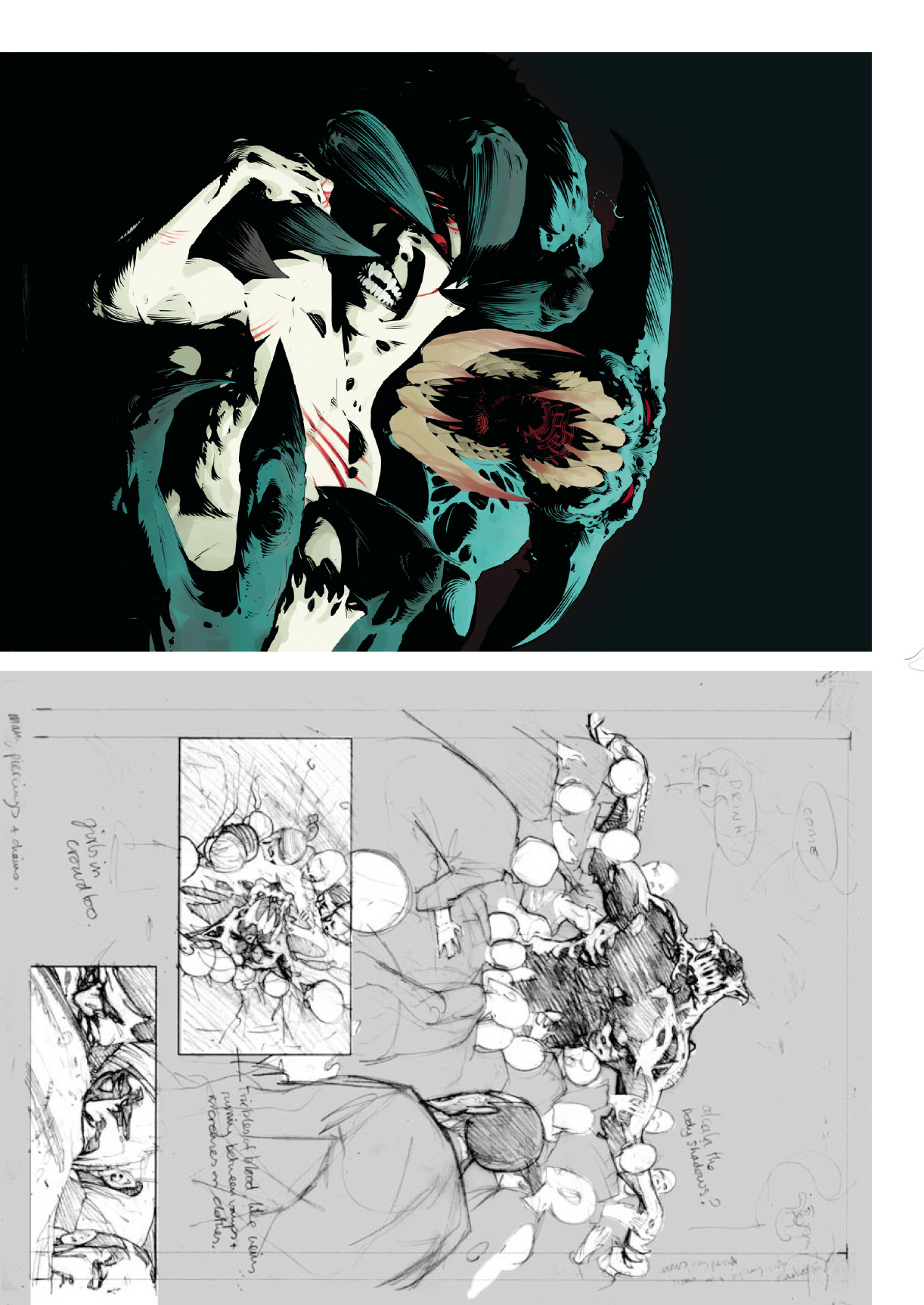 Read online Tharg's Terror Tales Presents Necronauts & A Love Like Blood comic -  Issue # TPB - 123