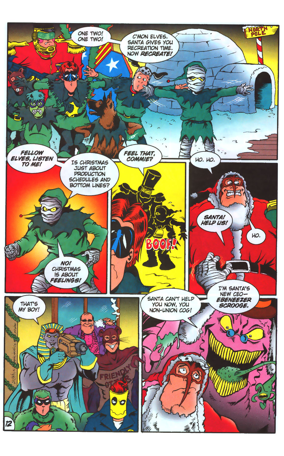 Read online The Tick's Big Xmas Trilogy comic -  Issue #3 - 15