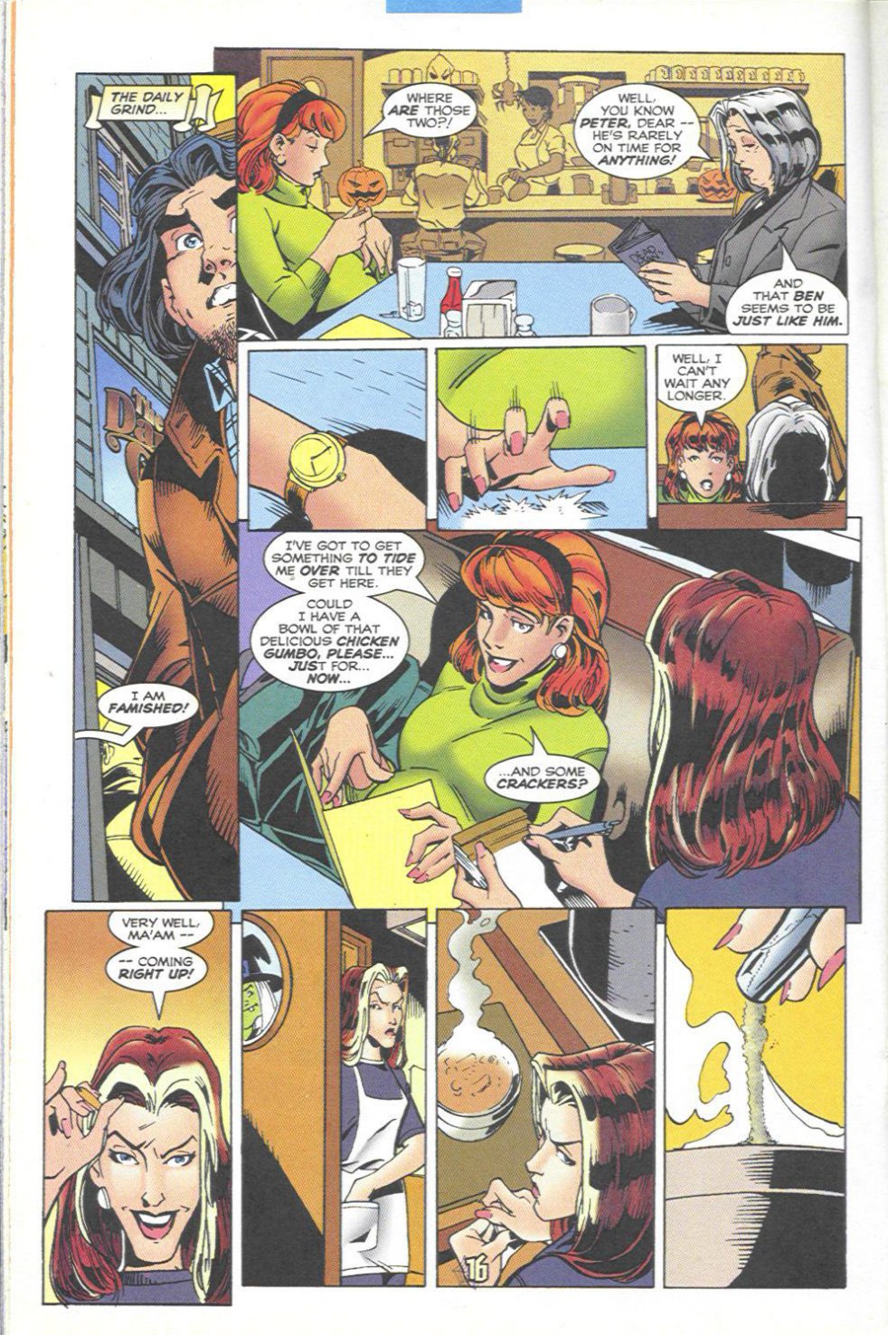 Read online The Sensational Spider-Man (1996) comic -  Issue #11 - 17