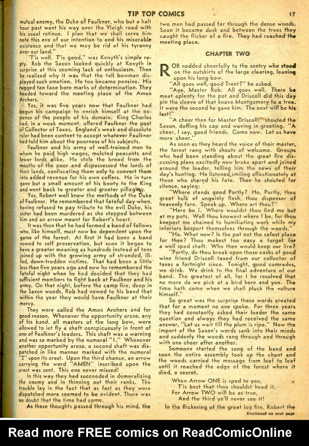 Read online Tip Top Comics comic -  Issue #46 - 19