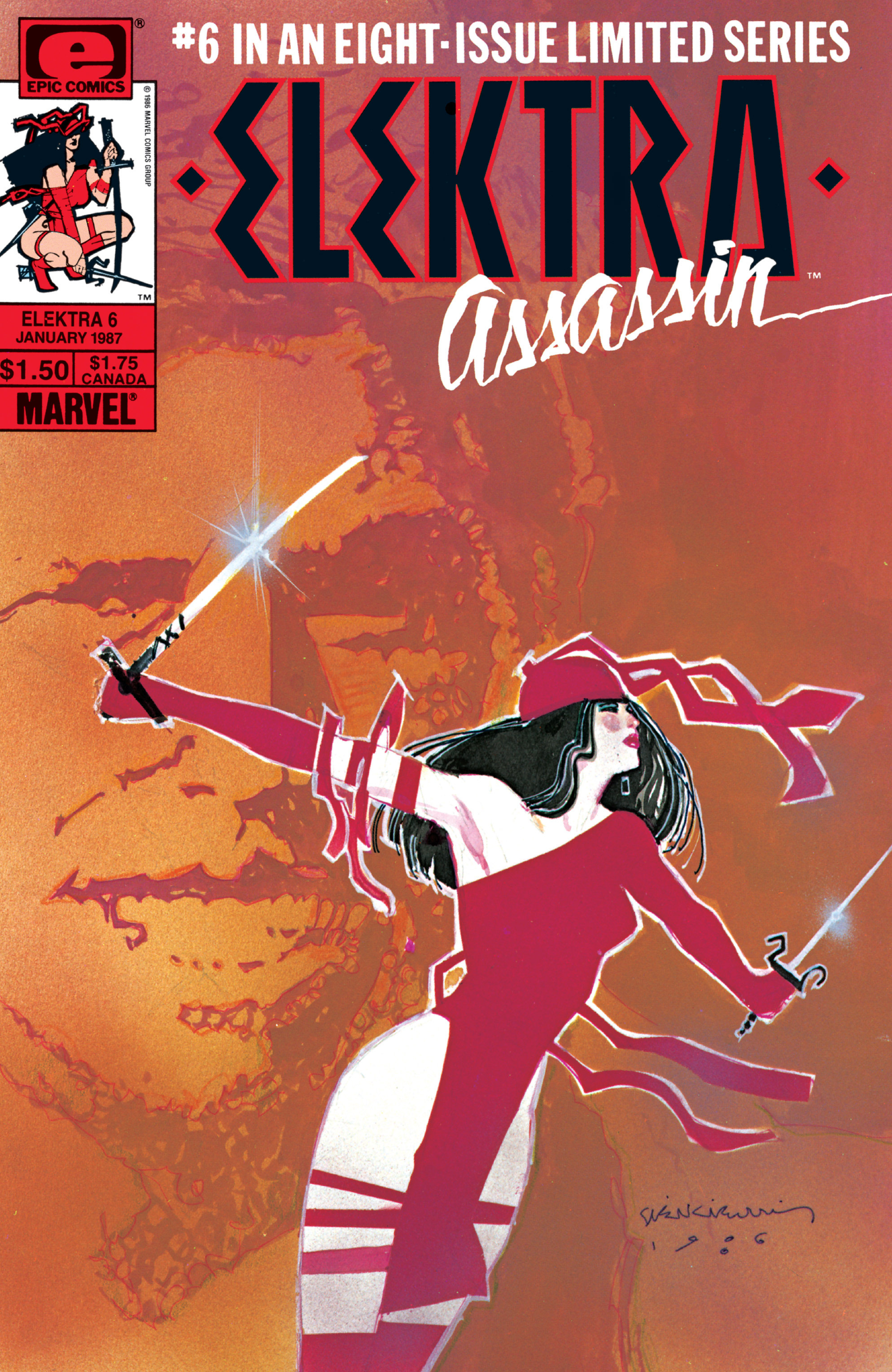 Read online Elektra: Assassin comic -  Issue #6 - 1