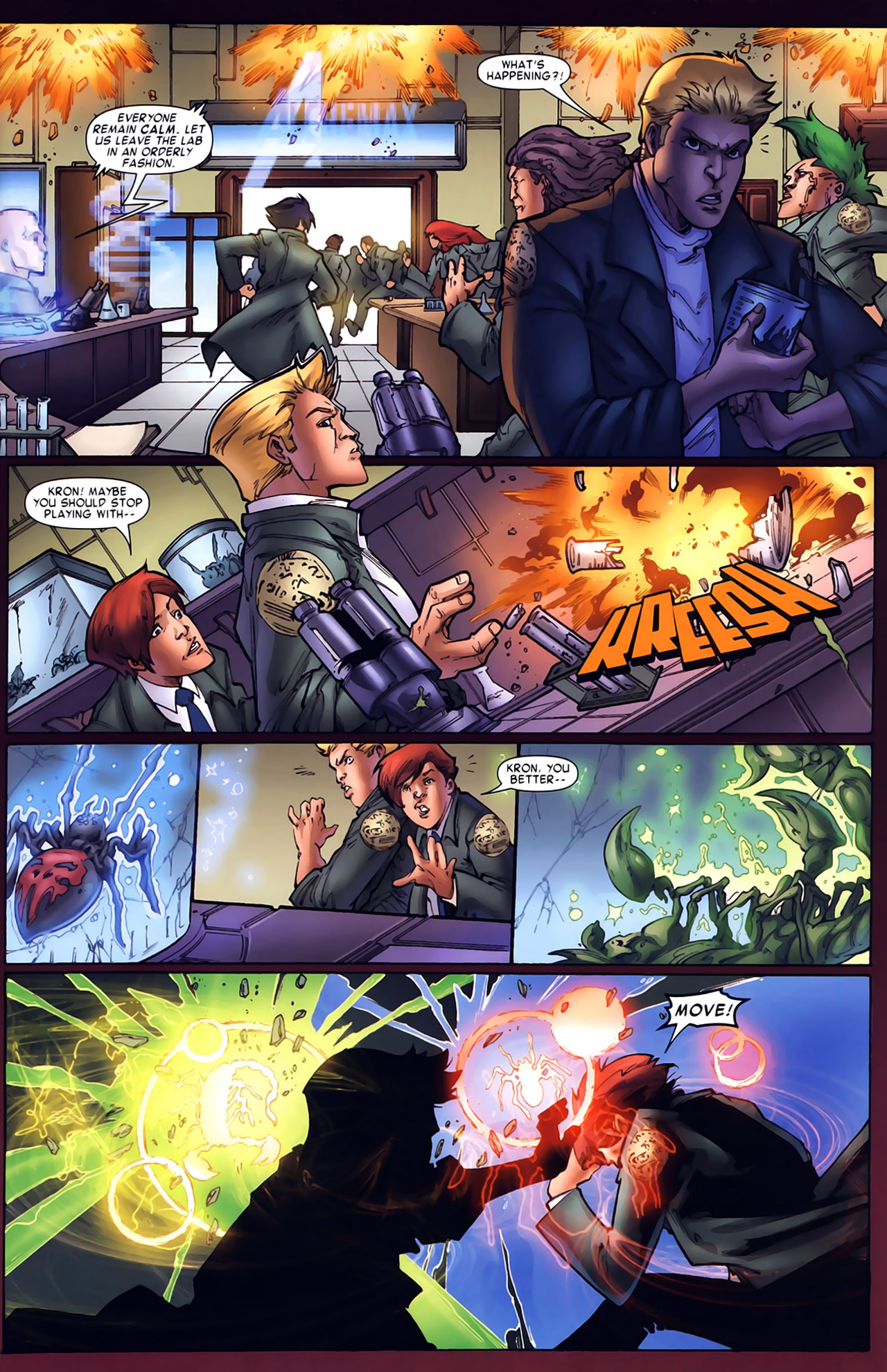 Read online Timestorm 2009/2099 comic -  Issue #2 - 20