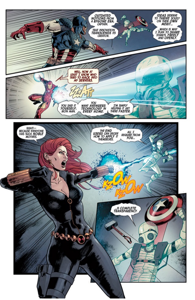 Read online The Avengers: Cutting Edge comic -  Issue # Full - 8