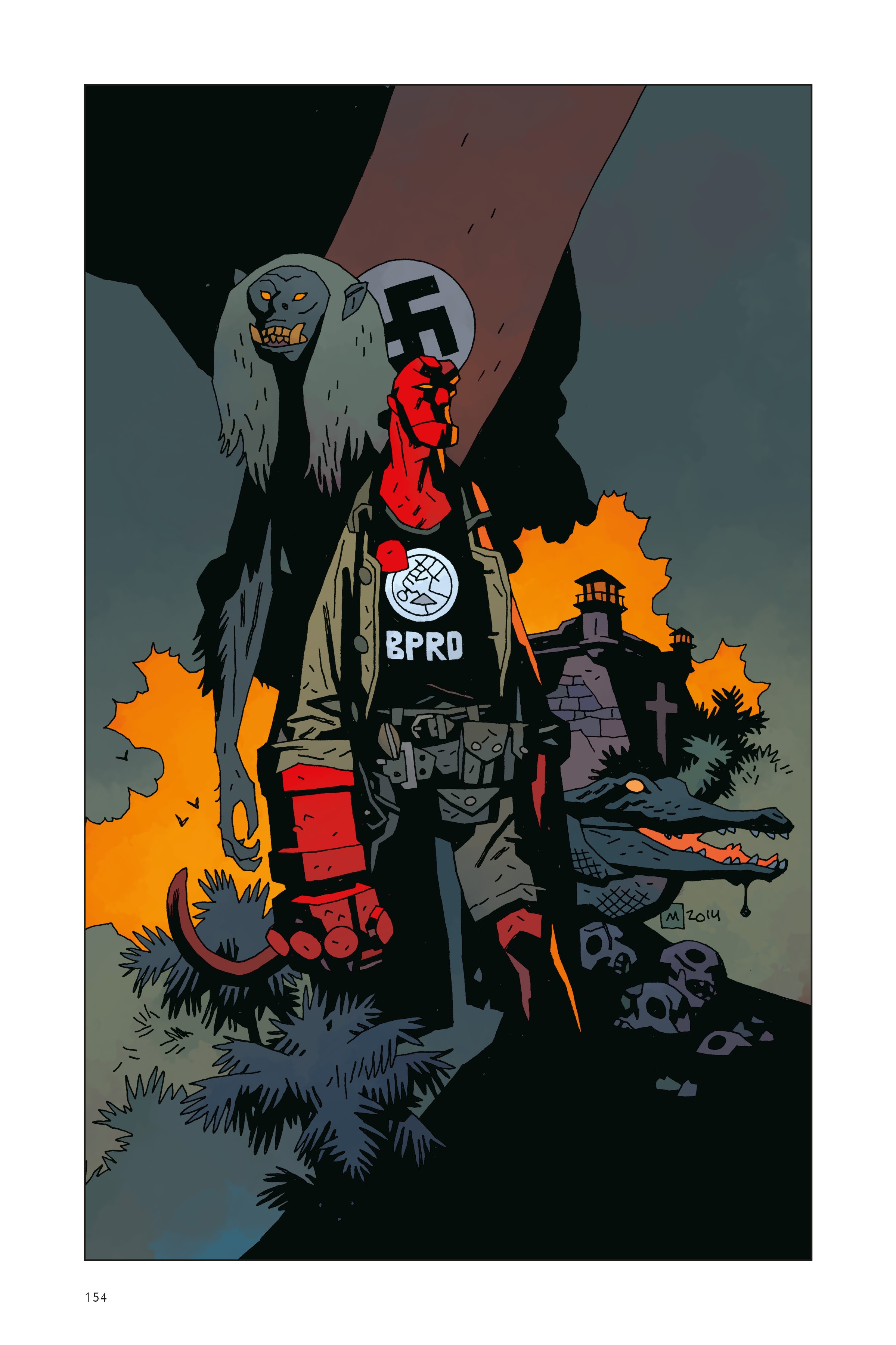 Read online Hellboy: 25 Years of Covers comic -  Issue # TPB (Part 2) - 56