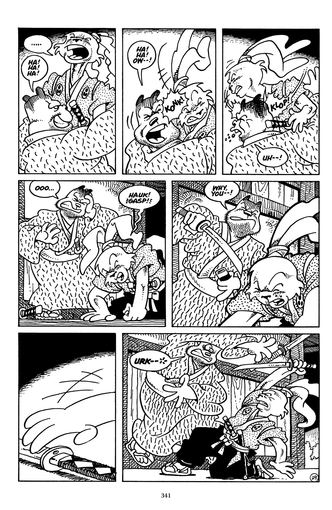 Read online The Usagi Yojimbo Saga comic -  Issue # TPB 1 - 334