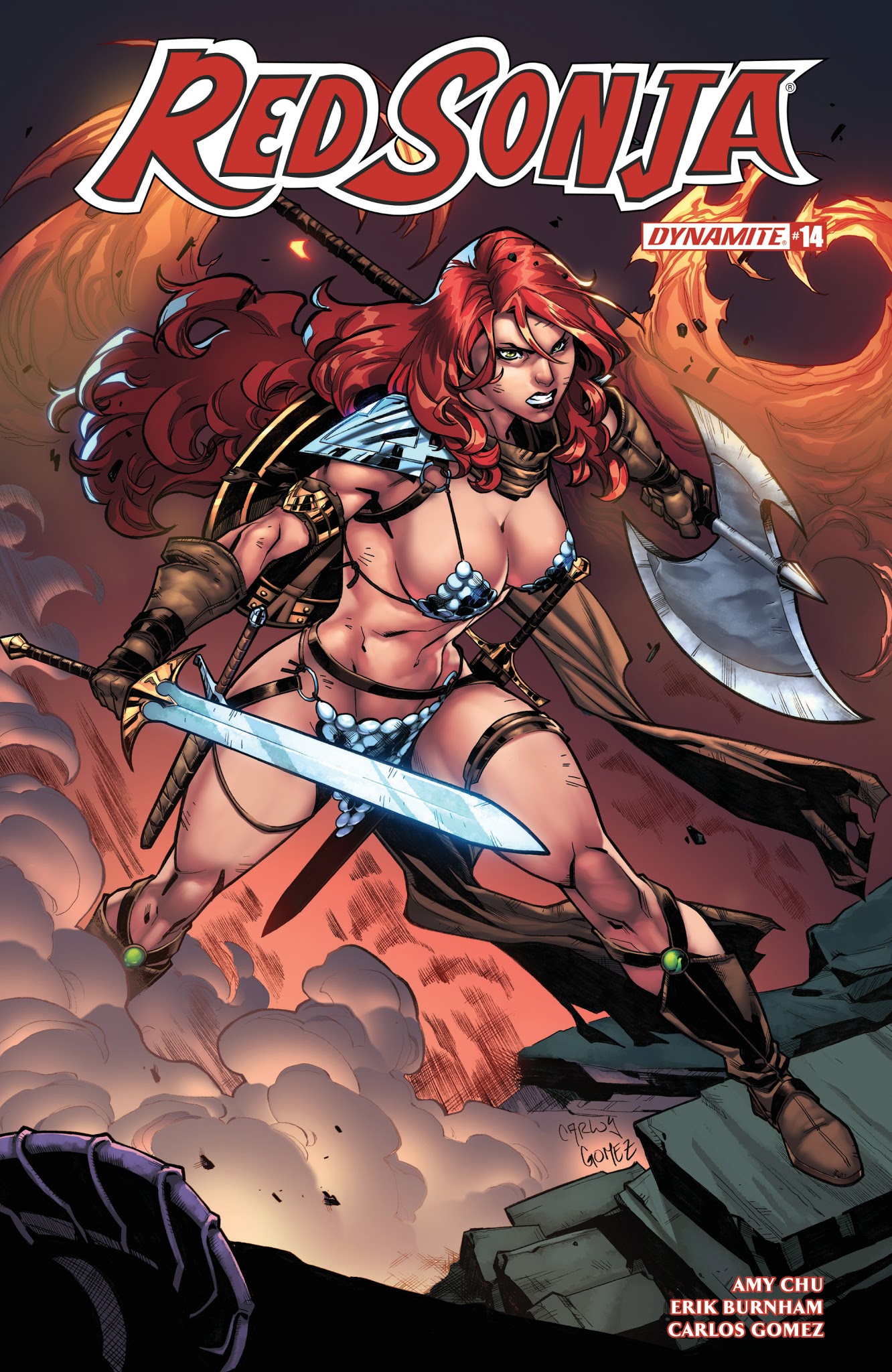 Read online Red Sonja Vol. 4 comic -  Issue #14 - 2