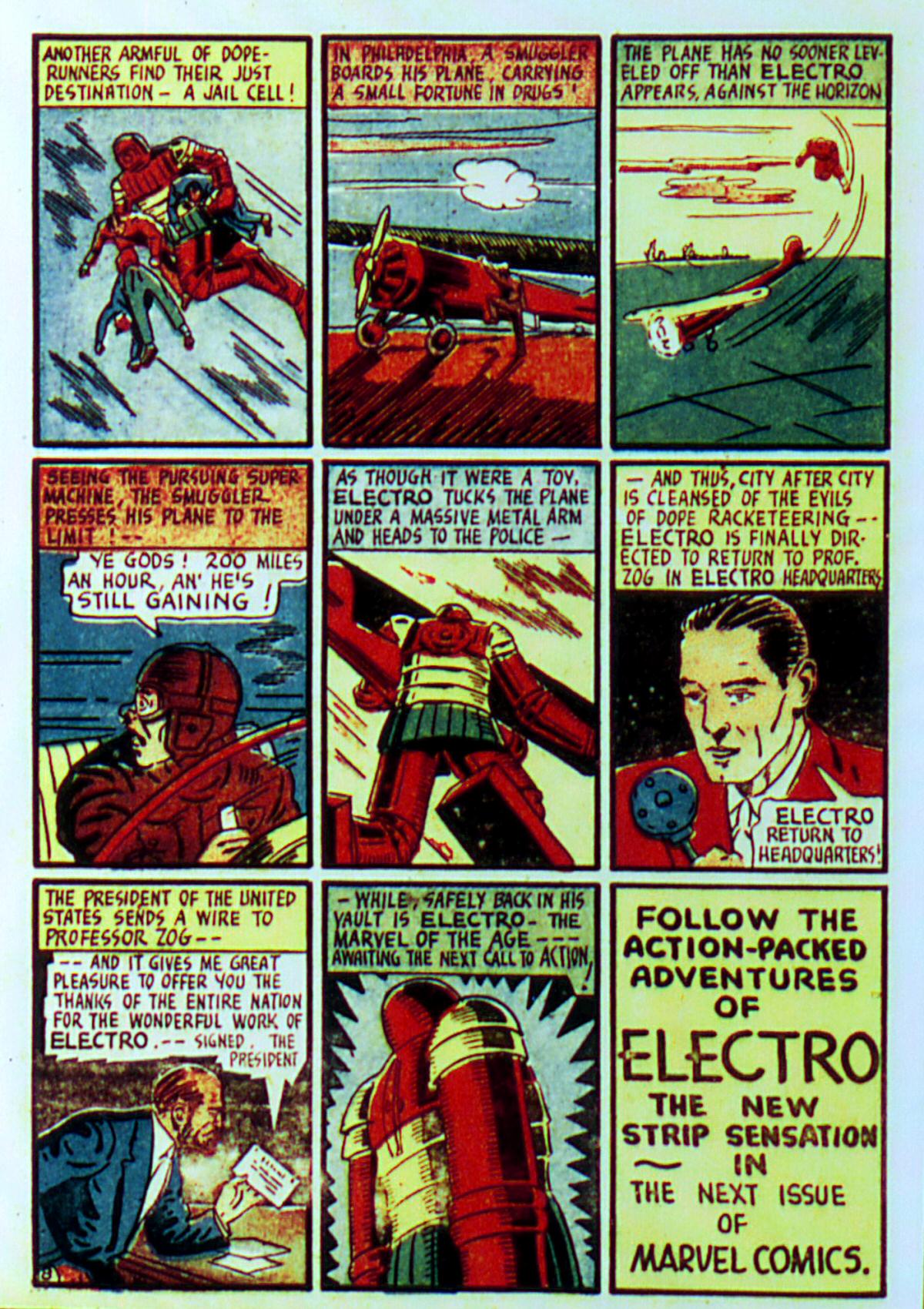 Read online Marvel Mystery Comics comic -  Issue #6 - 50