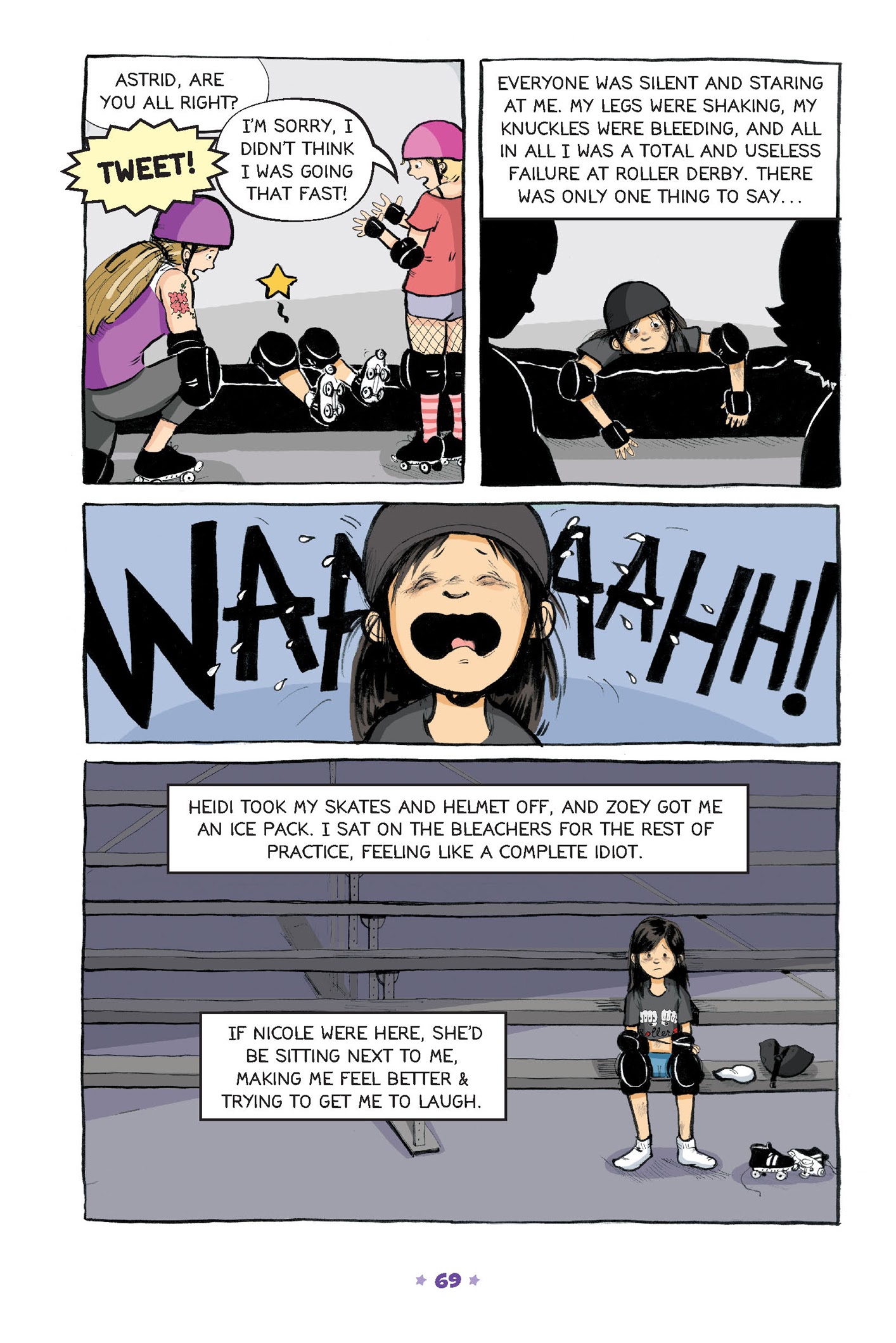 Read online Roller Girl comic -  Issue # TPB (Part 1) - 66