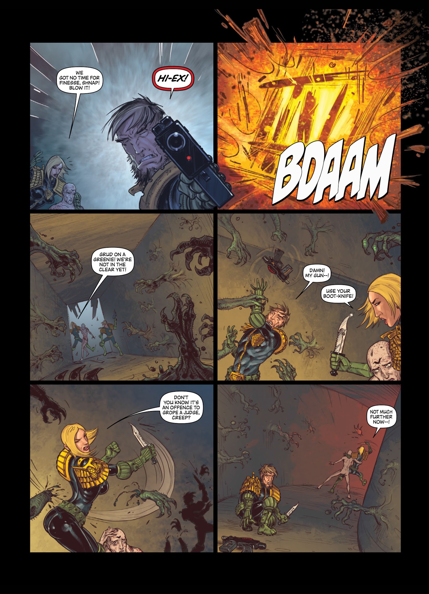 Read online Judge Anderson: The Psi Files comic -  Issue # TPB 5 - 177