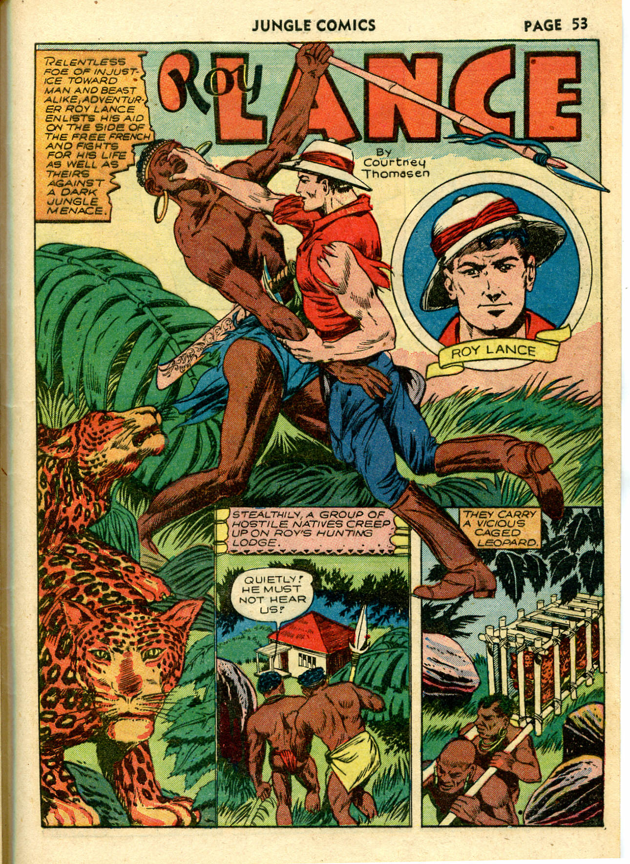 Read online Jungle Comics comic -  Issue #26 - 55