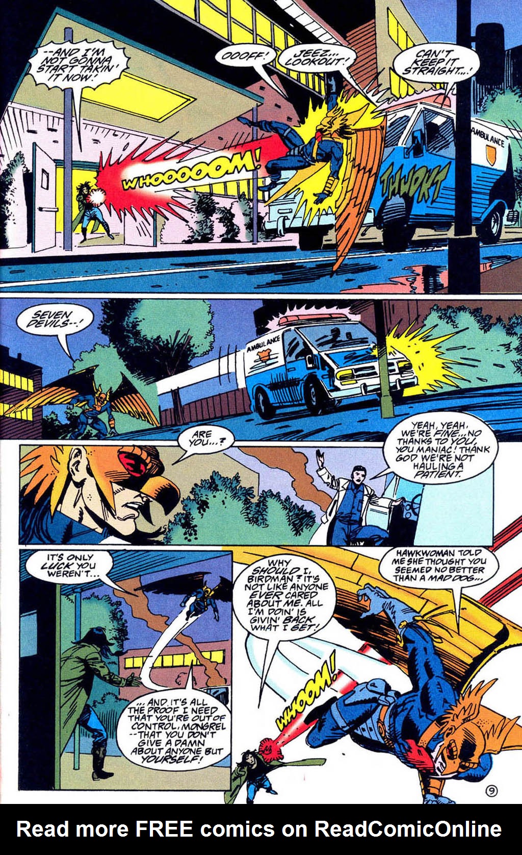 Read online Hawkman (1993) comic -  Issue #8 - 10