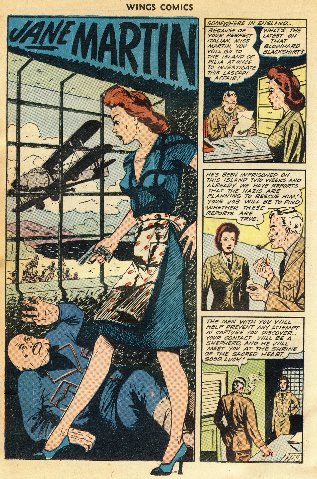 Read online Wings Comics comic -  Issue #44 - 36