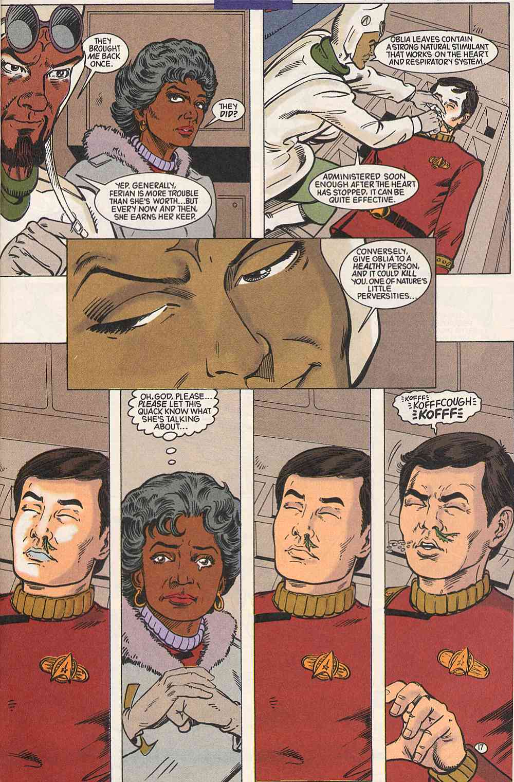 Read online Star Trek (1989) comic -  Issue #32 - 20