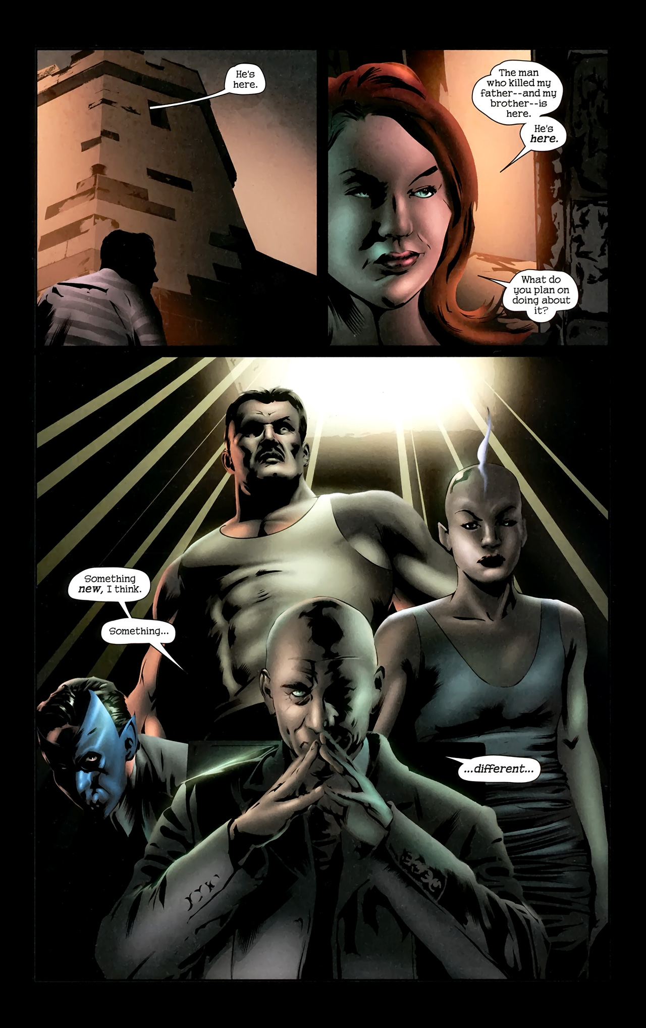 Read online X-Men Noir: Mark of Cain comic -  Issue #1 - 25