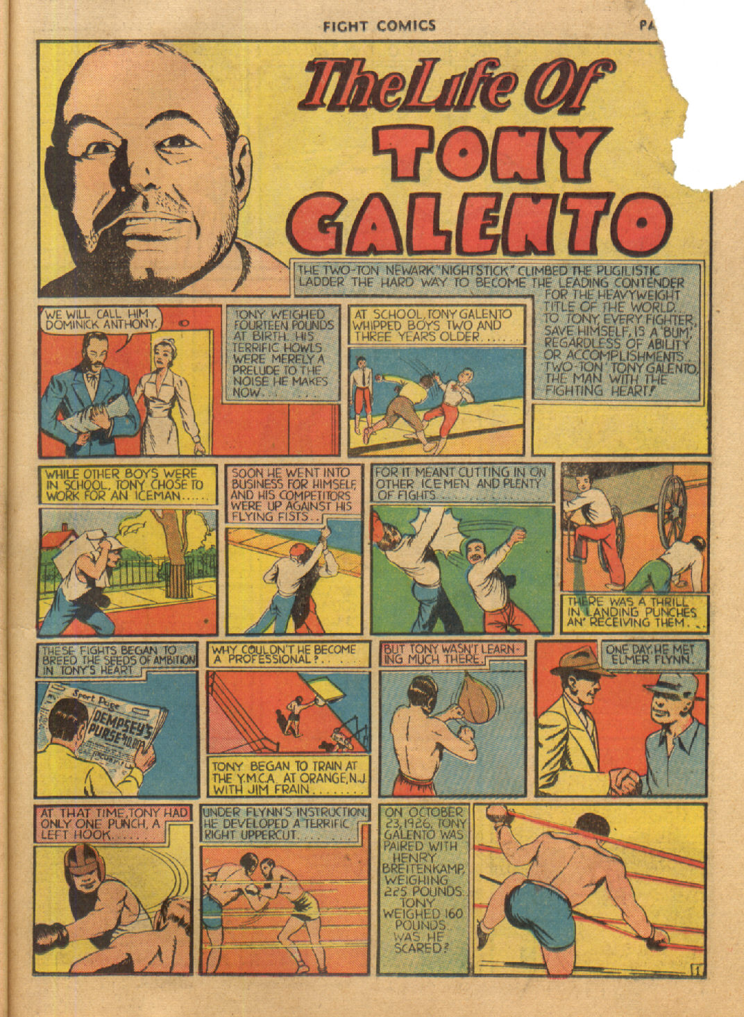 Read online Fight Comics comic -  Issue #3 - 19