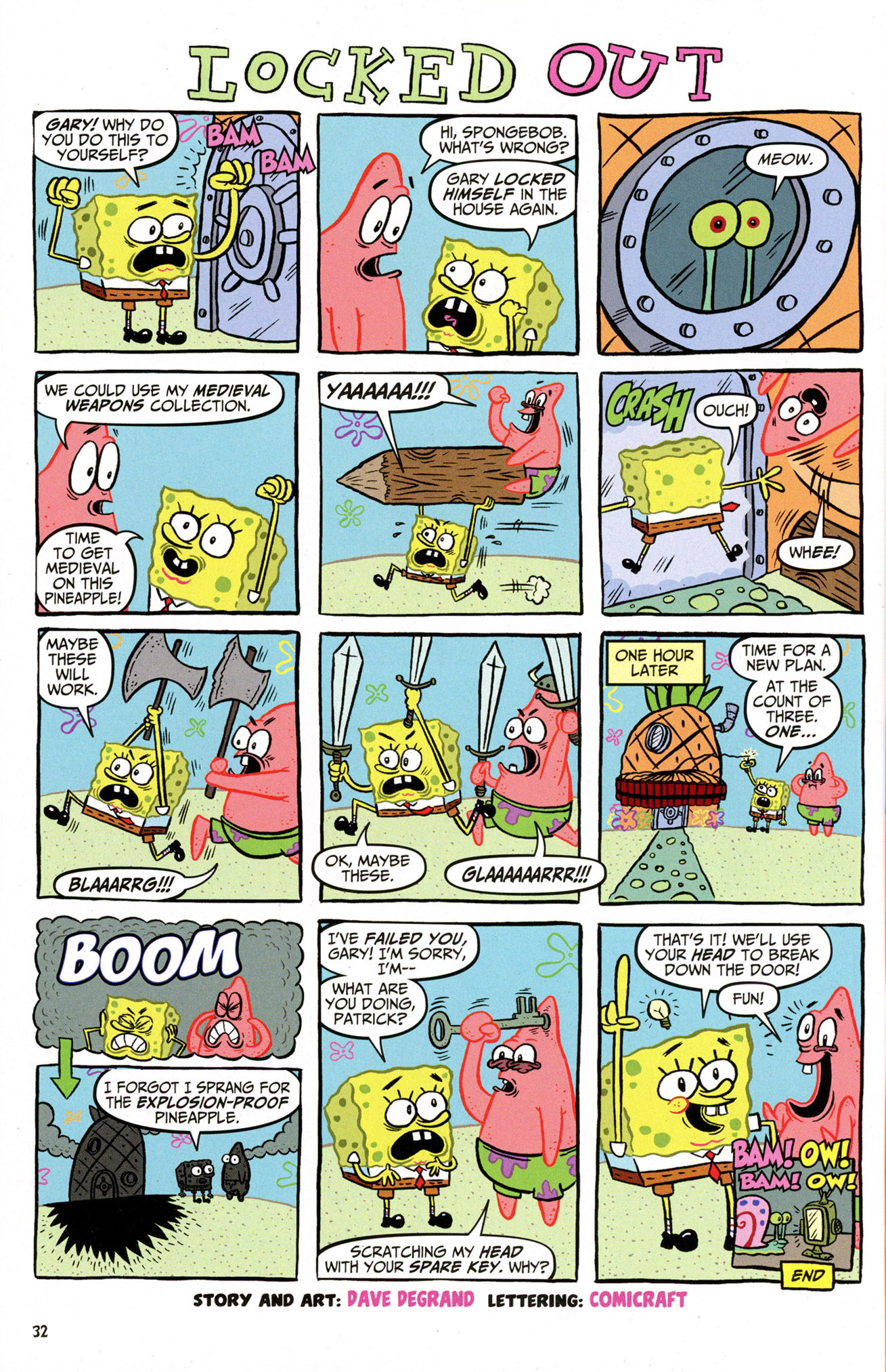 Read online SpongeBob Comics comic -  Issue #19 - 33