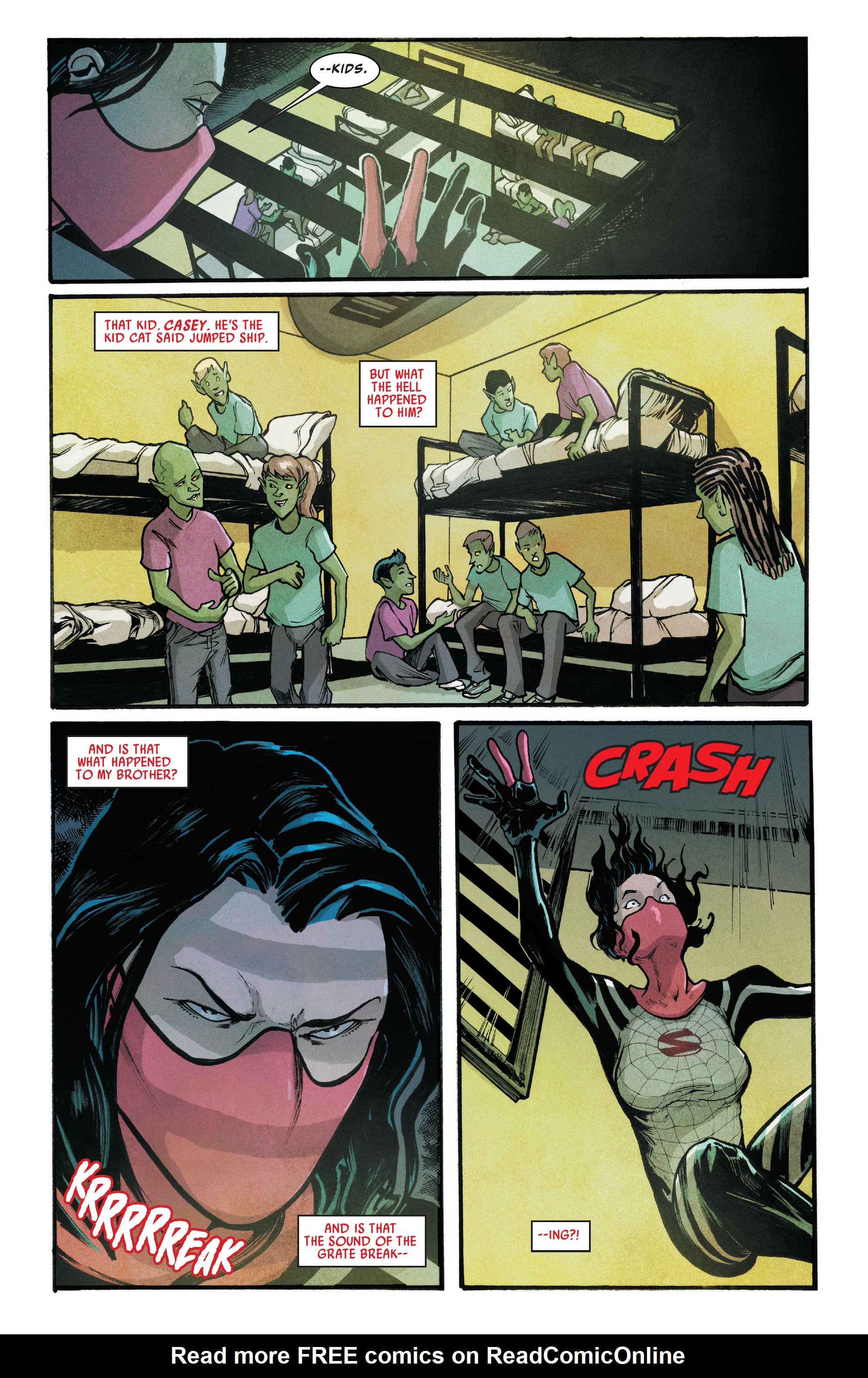 Read online Silk: Out of the Spider-Verse comic -  Issue # TPB 1 (Part 3) - 46