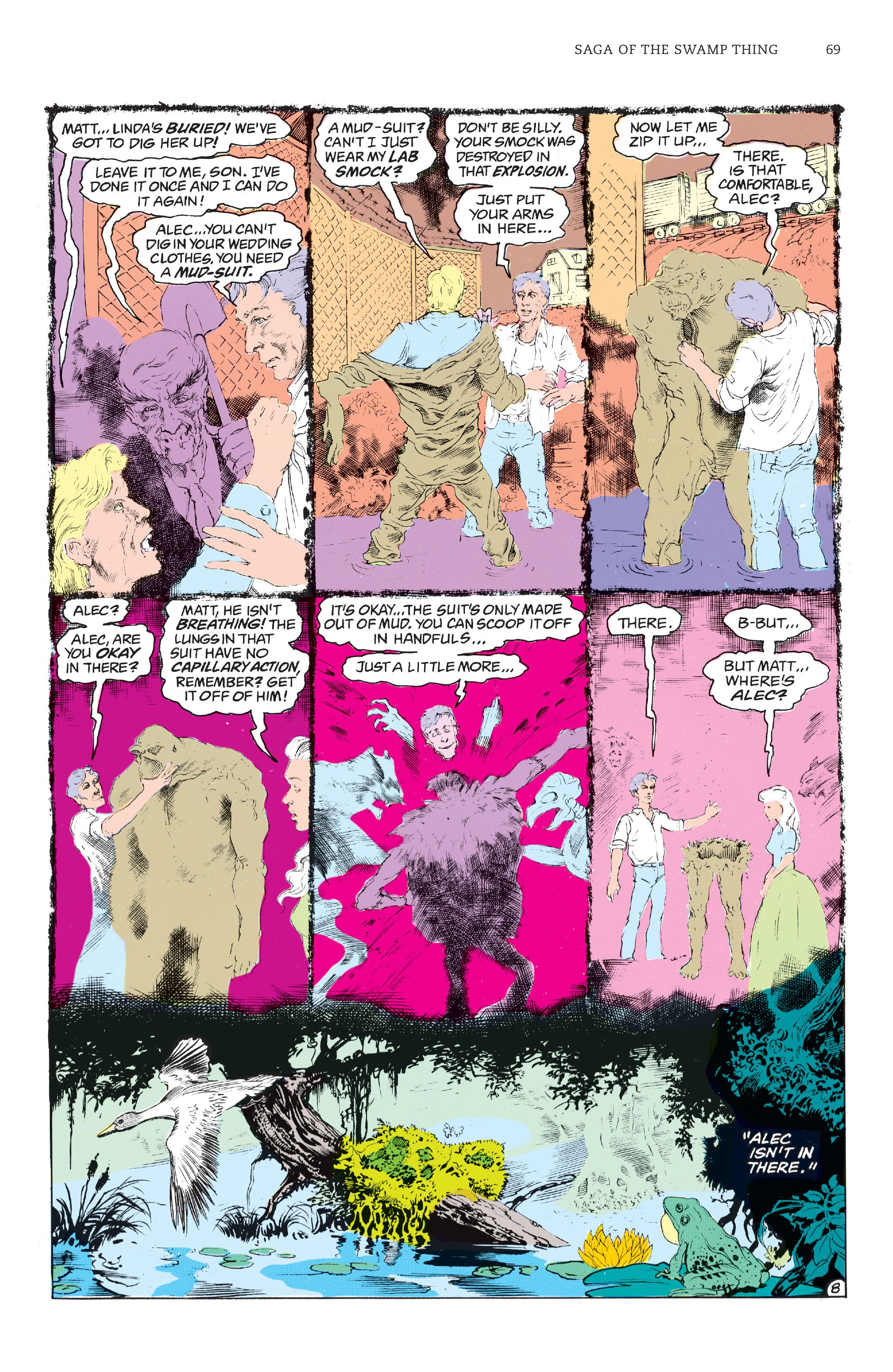 Read online Saga of the Swamp Thing comic -  Issue # TPB 1 (Part 1) - 68