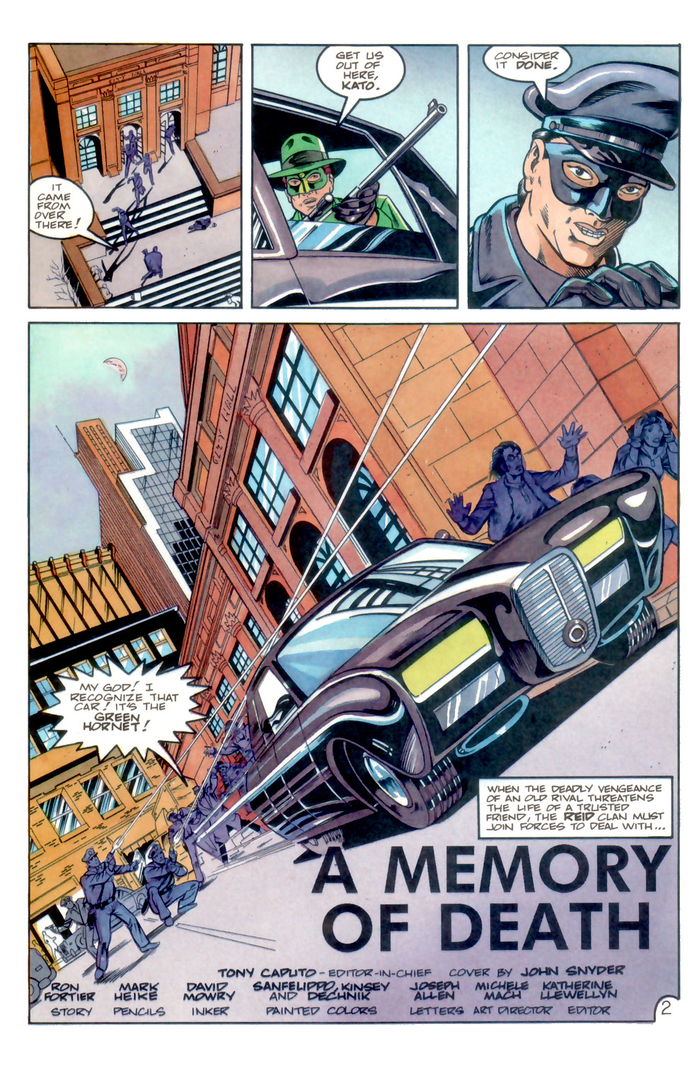 Read online The Green Hornet (1989) comic -  Issue #11 - 3