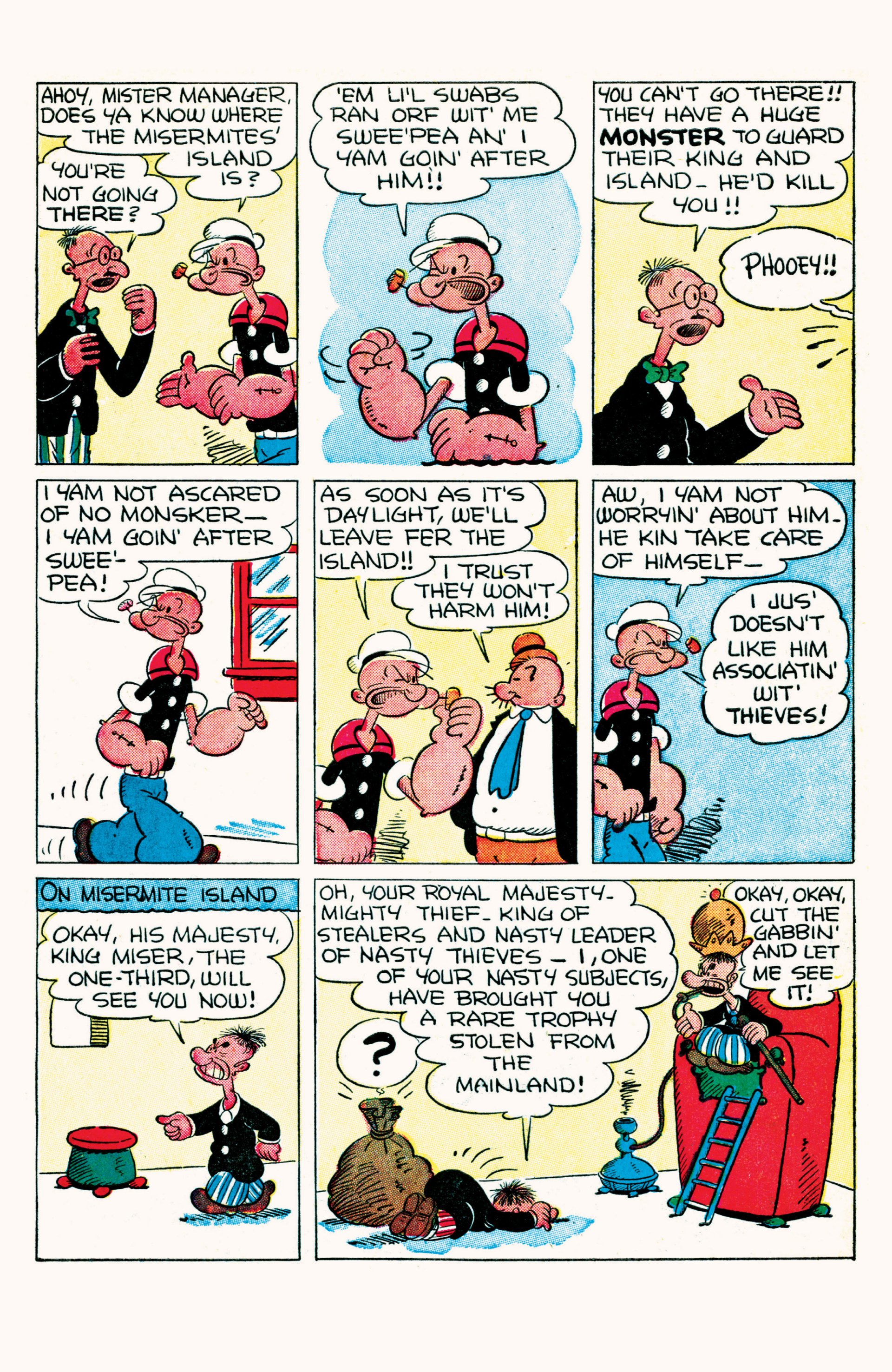 Read online Classic Popeye comic -  Issue #9 - 10