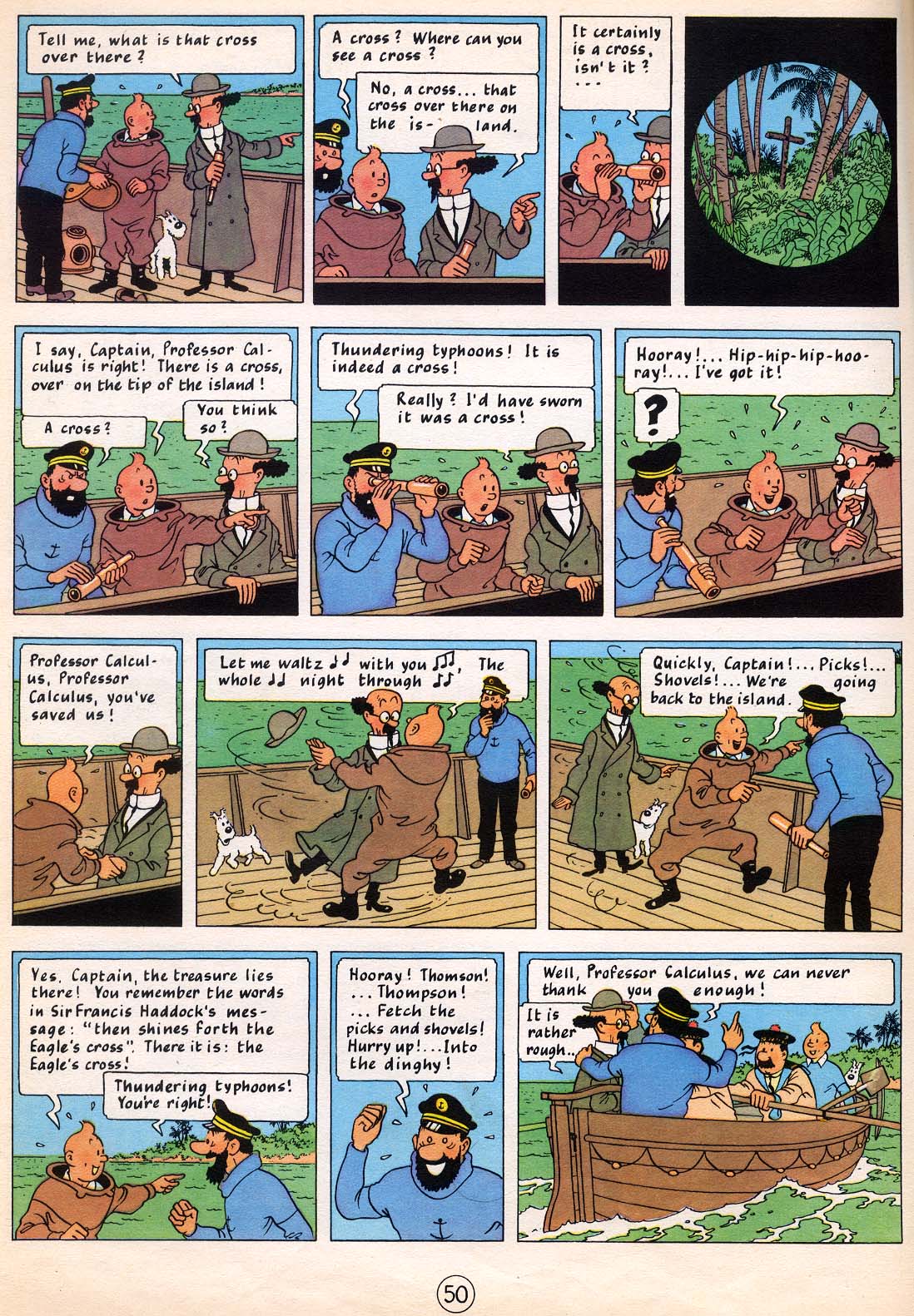 Read online The Adventures of Tintin comic -  Issue #12 - 52