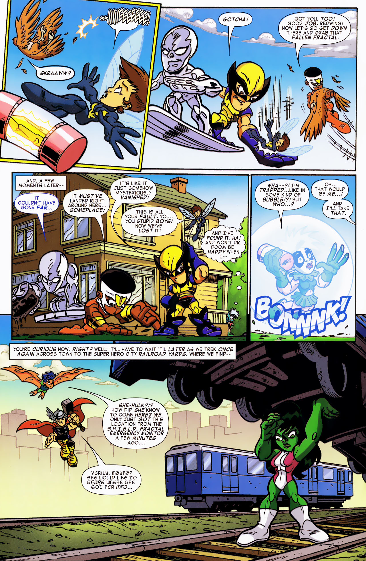 Read online Super Hero Squad comic -  Issue #9 - 14