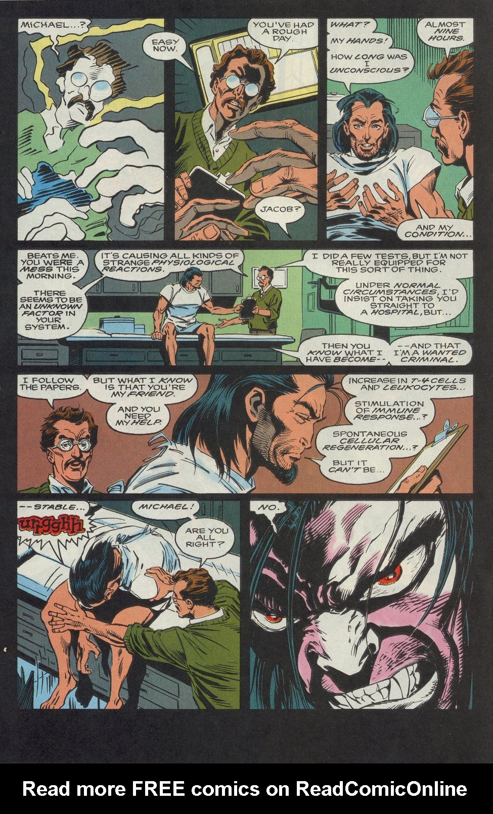 Read online Morbius: The Living Vampire (1992) comic -  Issue #1 - 24